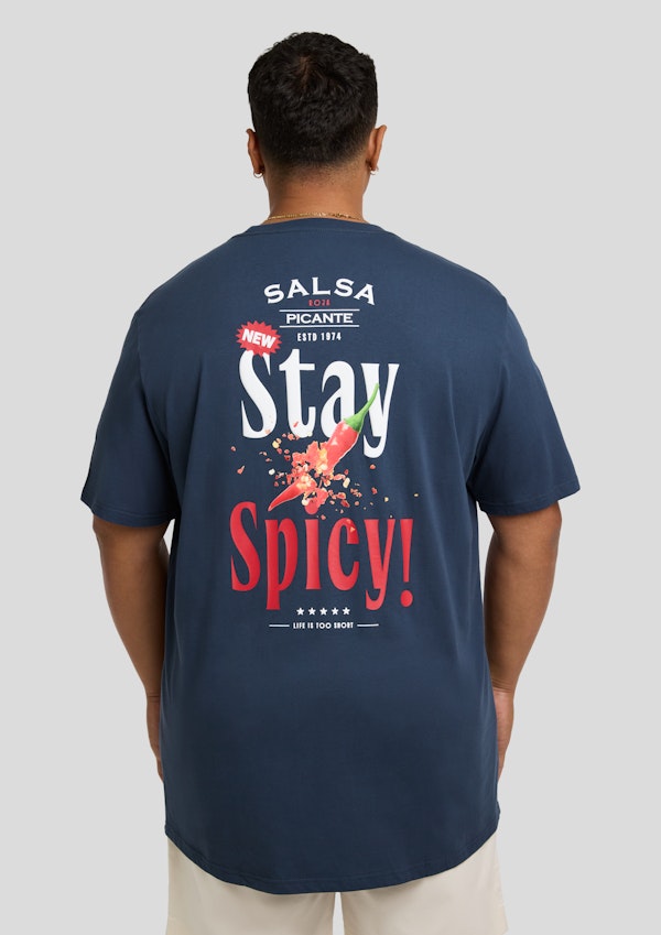Stay Spicy Longline Tee