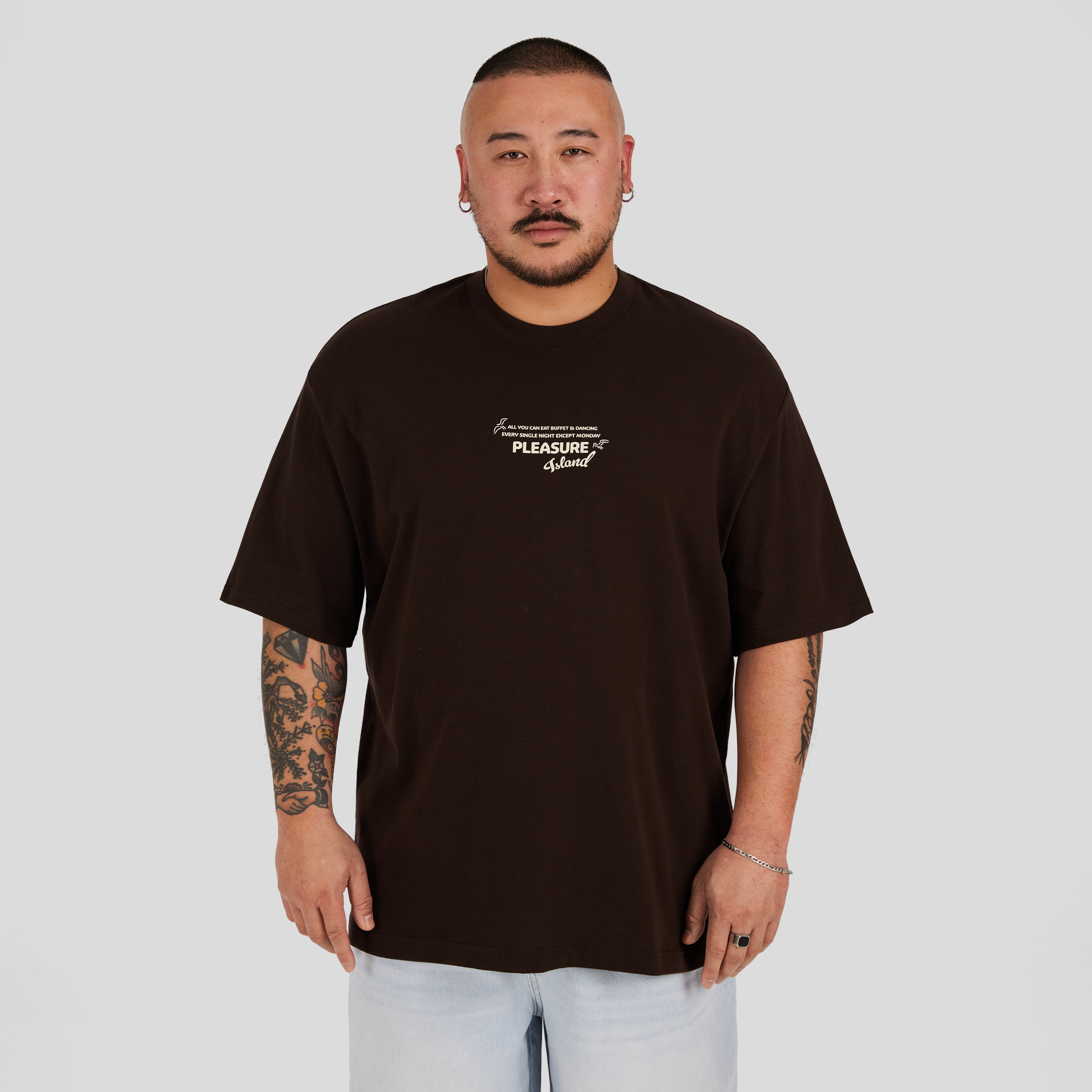 Chocolate Pleasure Island Relaxed Tee
