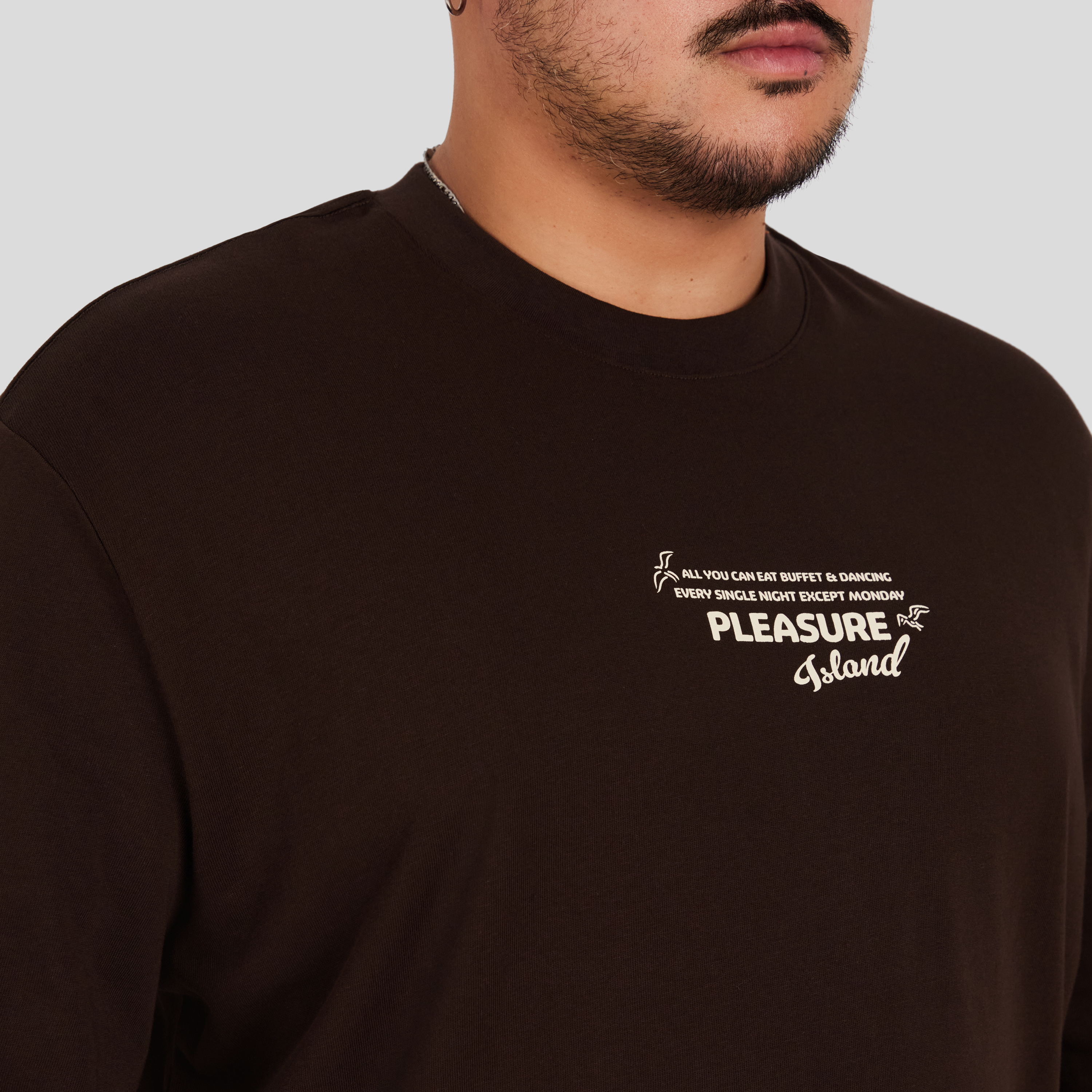 Chocolate Pleasure Island Relaxed Tee