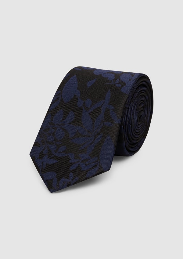 Two Tone Floral Tie