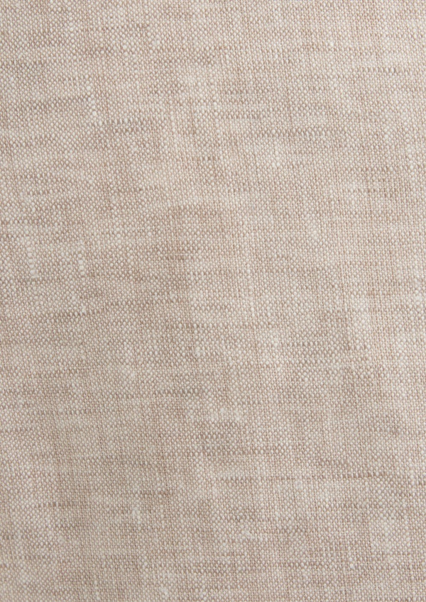 Natural Matteo Linen Waistcoat