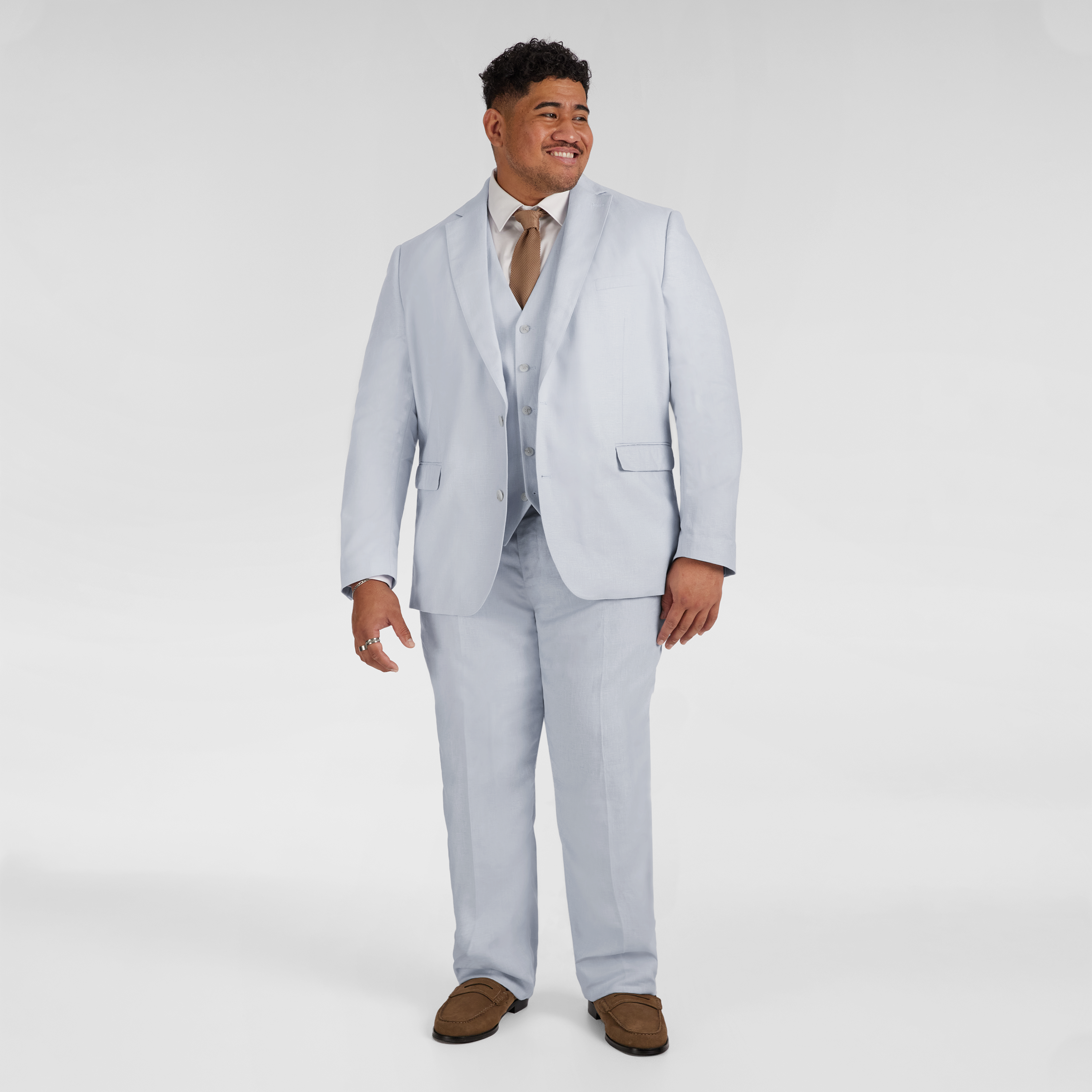 Sky Matteo Linen Waistcoat