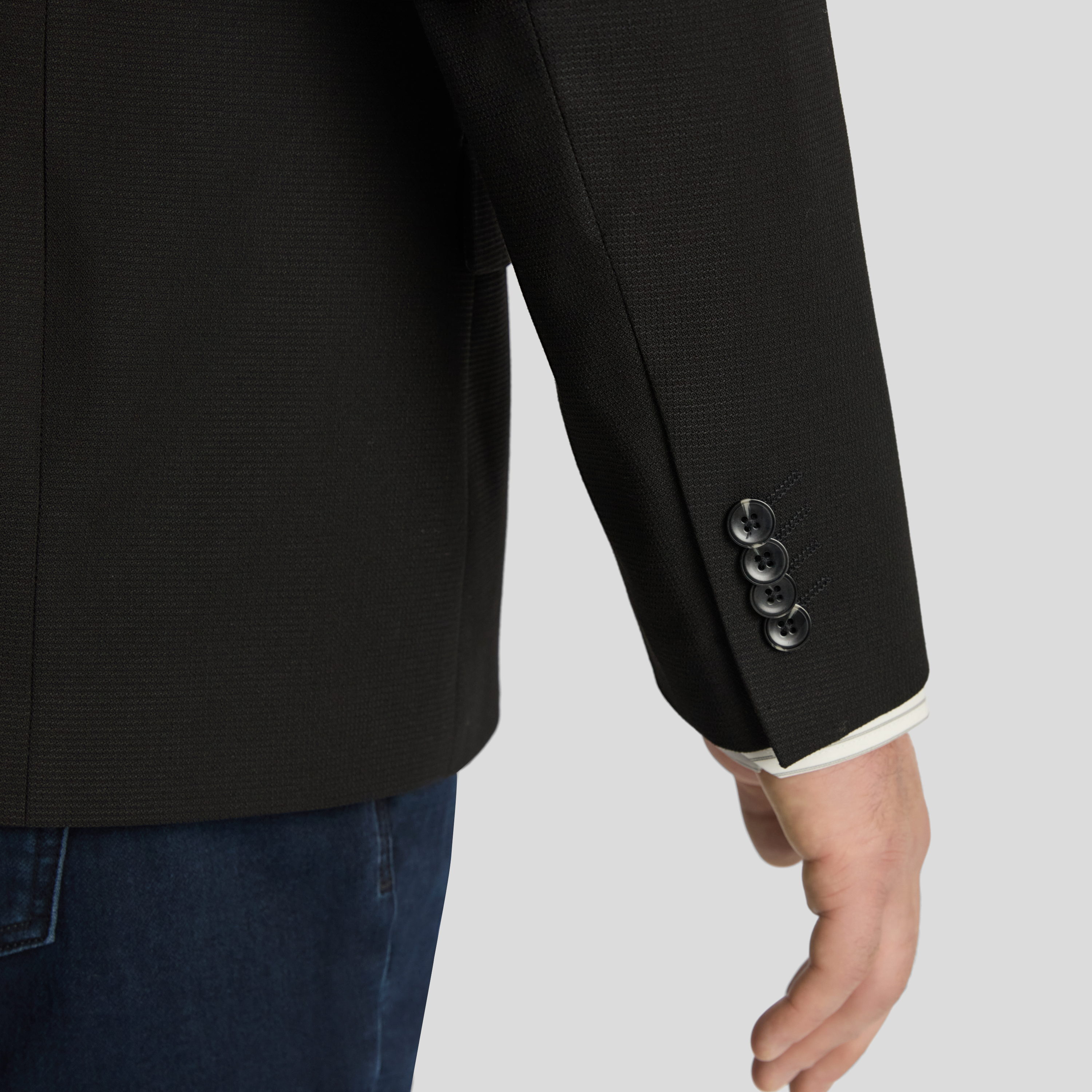 Black Harvey Commuter Blazer