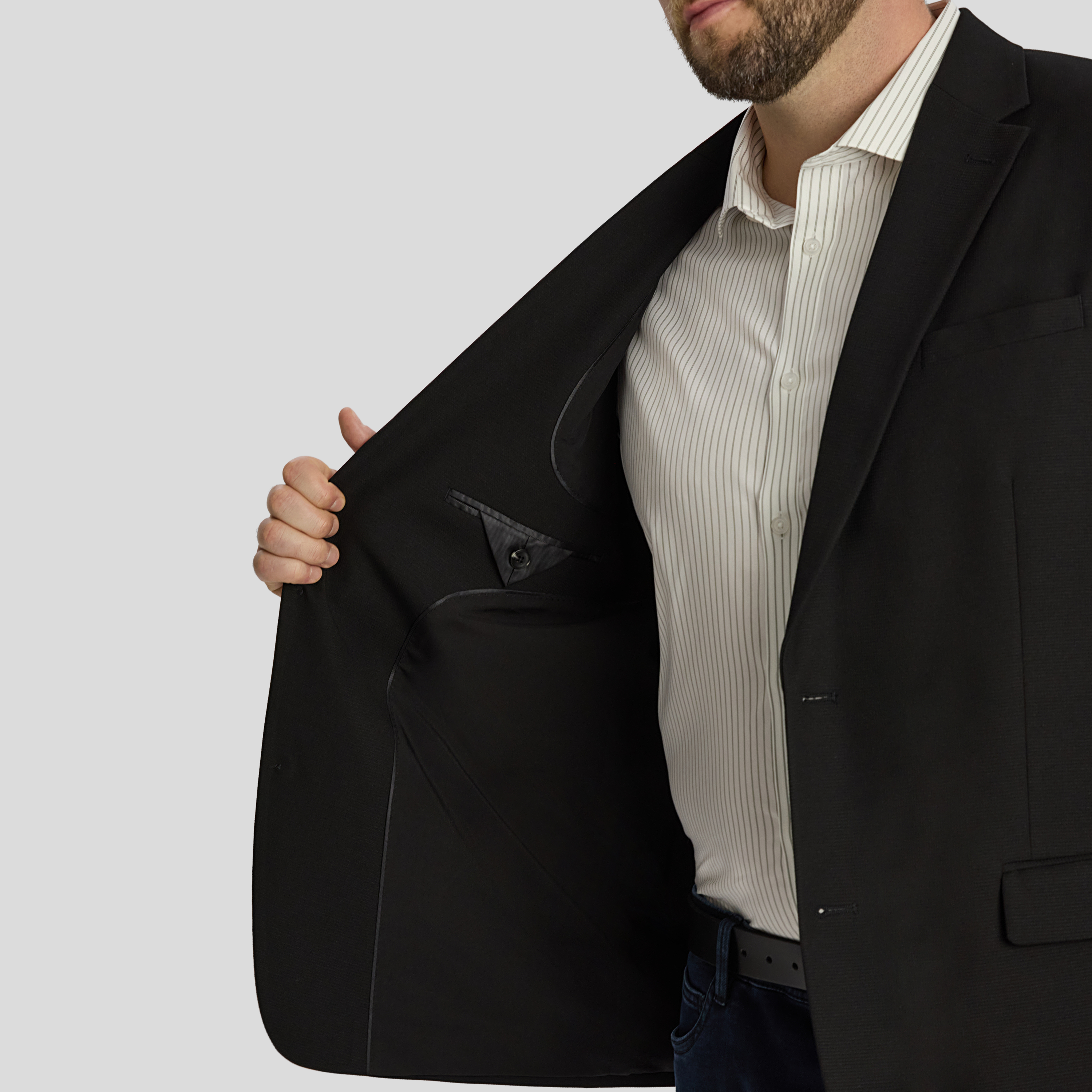 Black Harvey Commuter Blazer