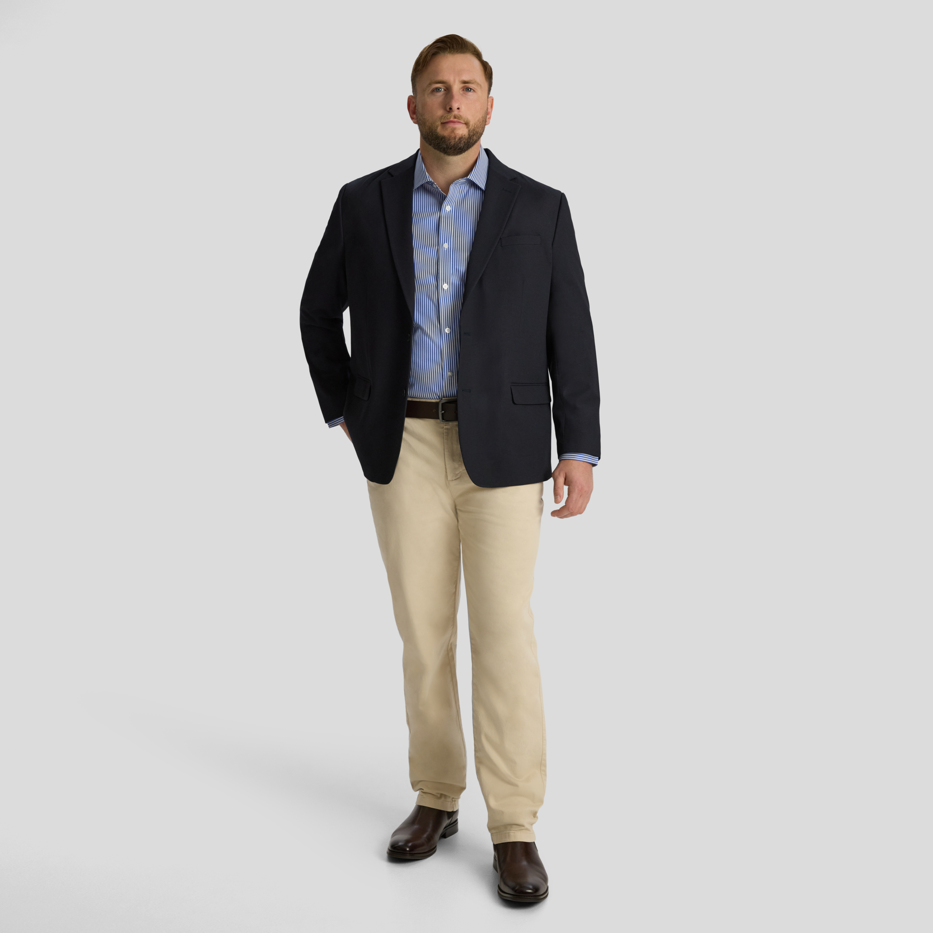 Navy Harvey Commuter Blazer