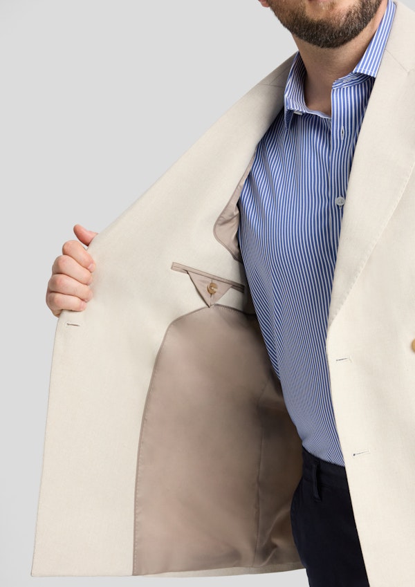 Champagne Kent Double Breast Blazer