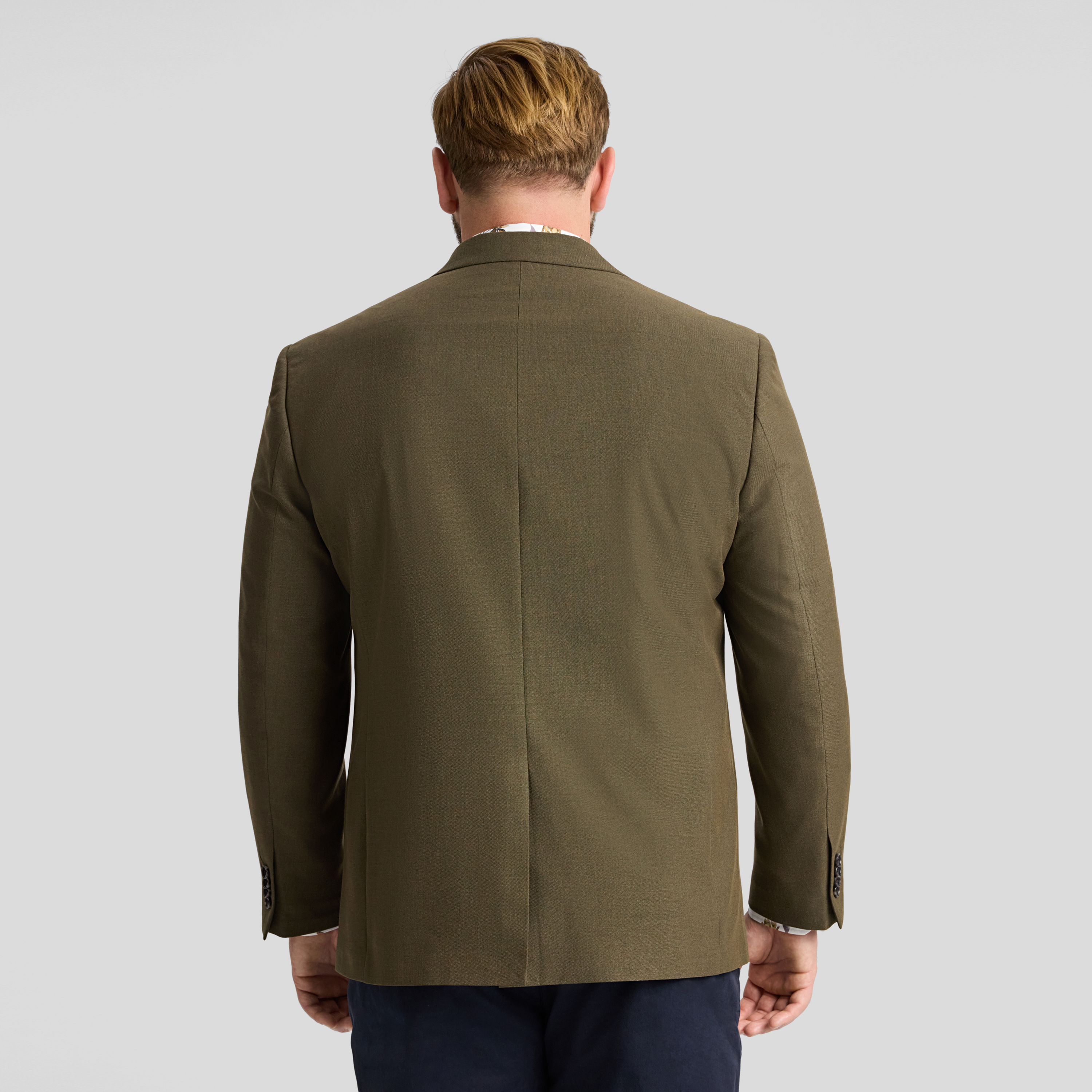 Khaki Ryan Stretch Blazer