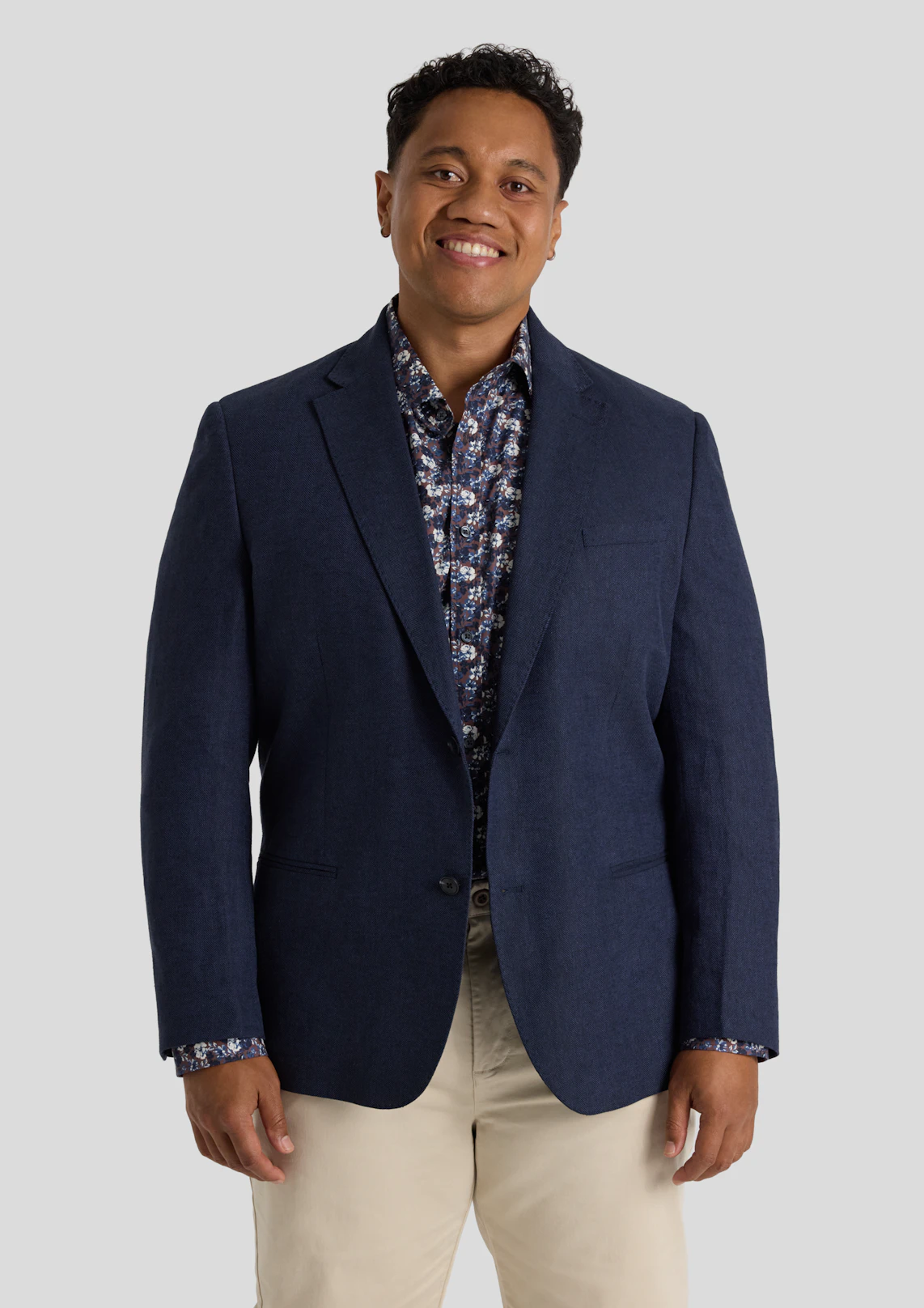 Theo Herringbone Blazer