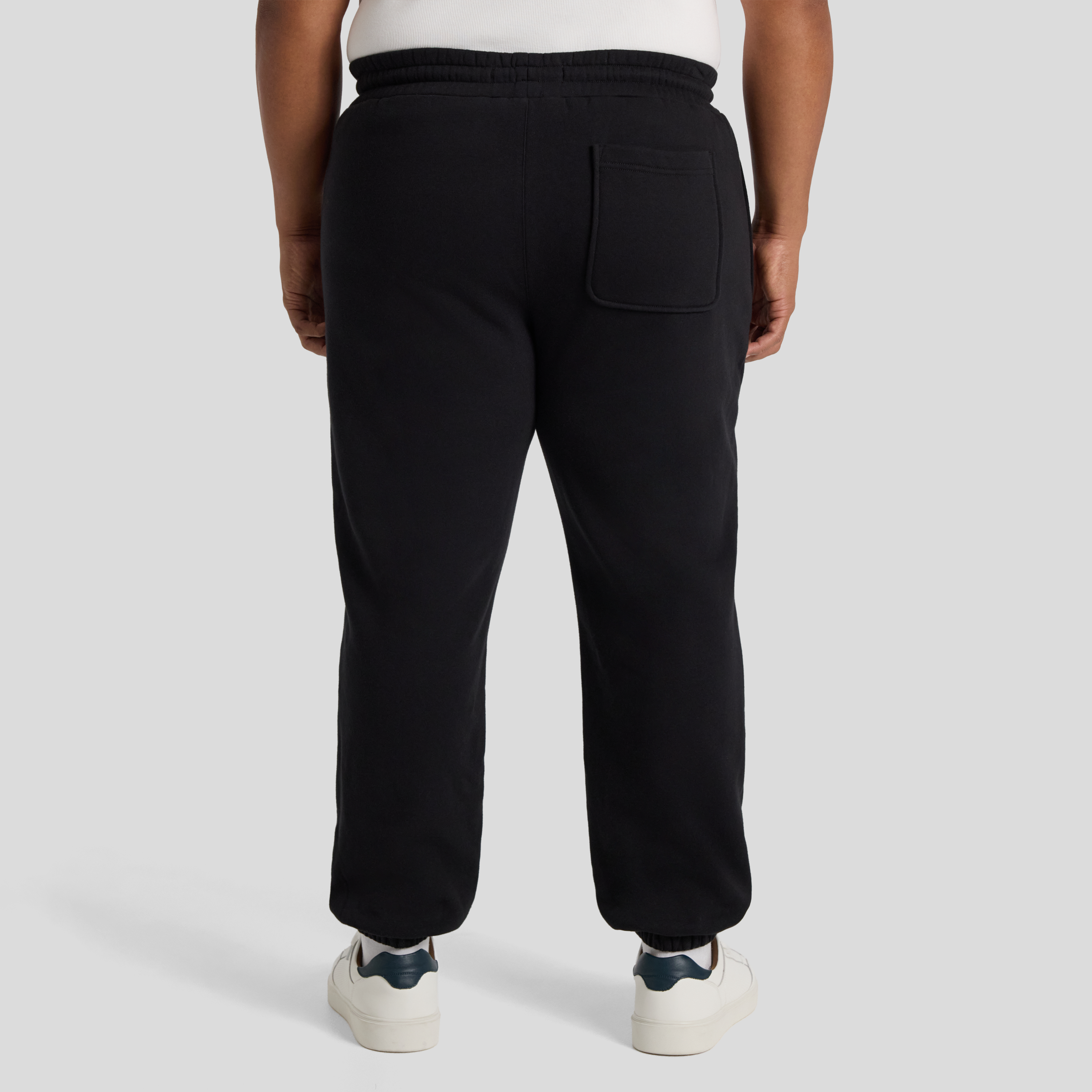 Black Essential Jogger Track Pant