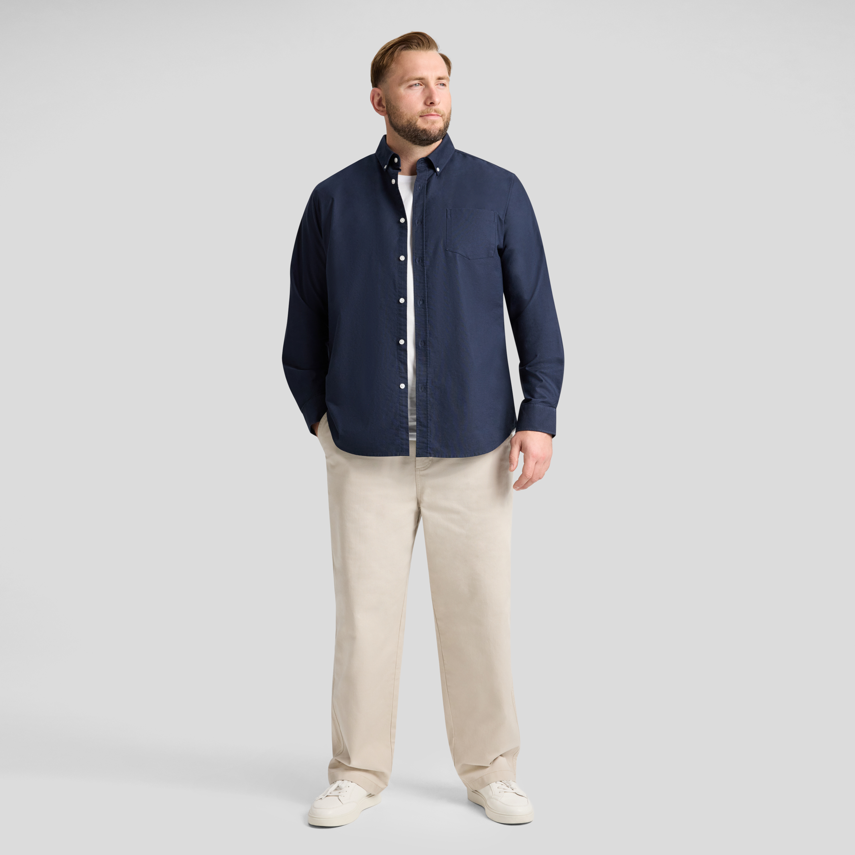 Stone Jace Wide Leg Stretch Chino