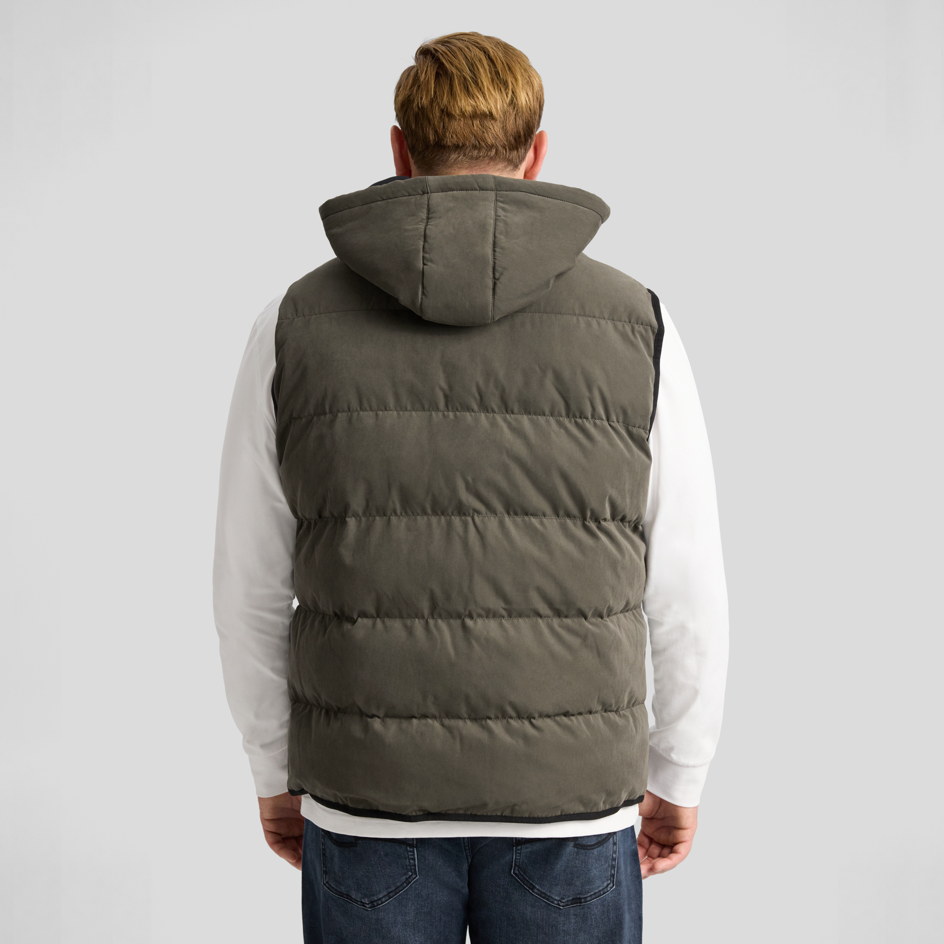 Olive Fargo Puffa Vest