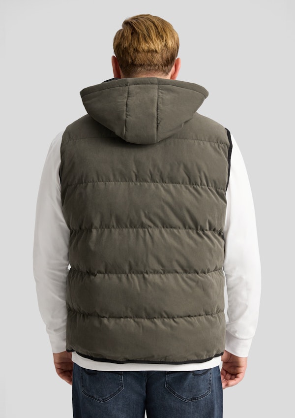 Olive Fargo Puffa Vest