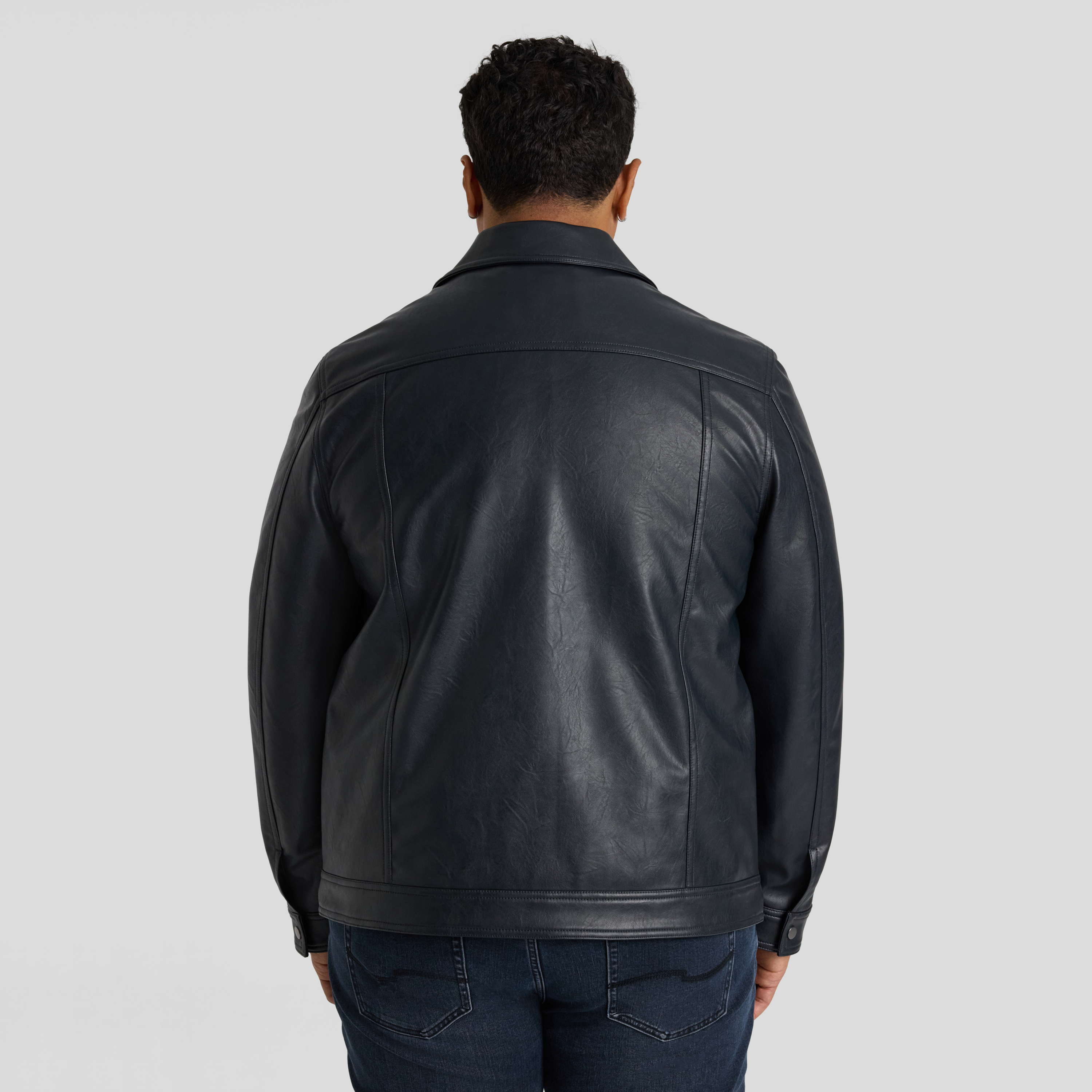 Black Rebel Faux Leather Jacket