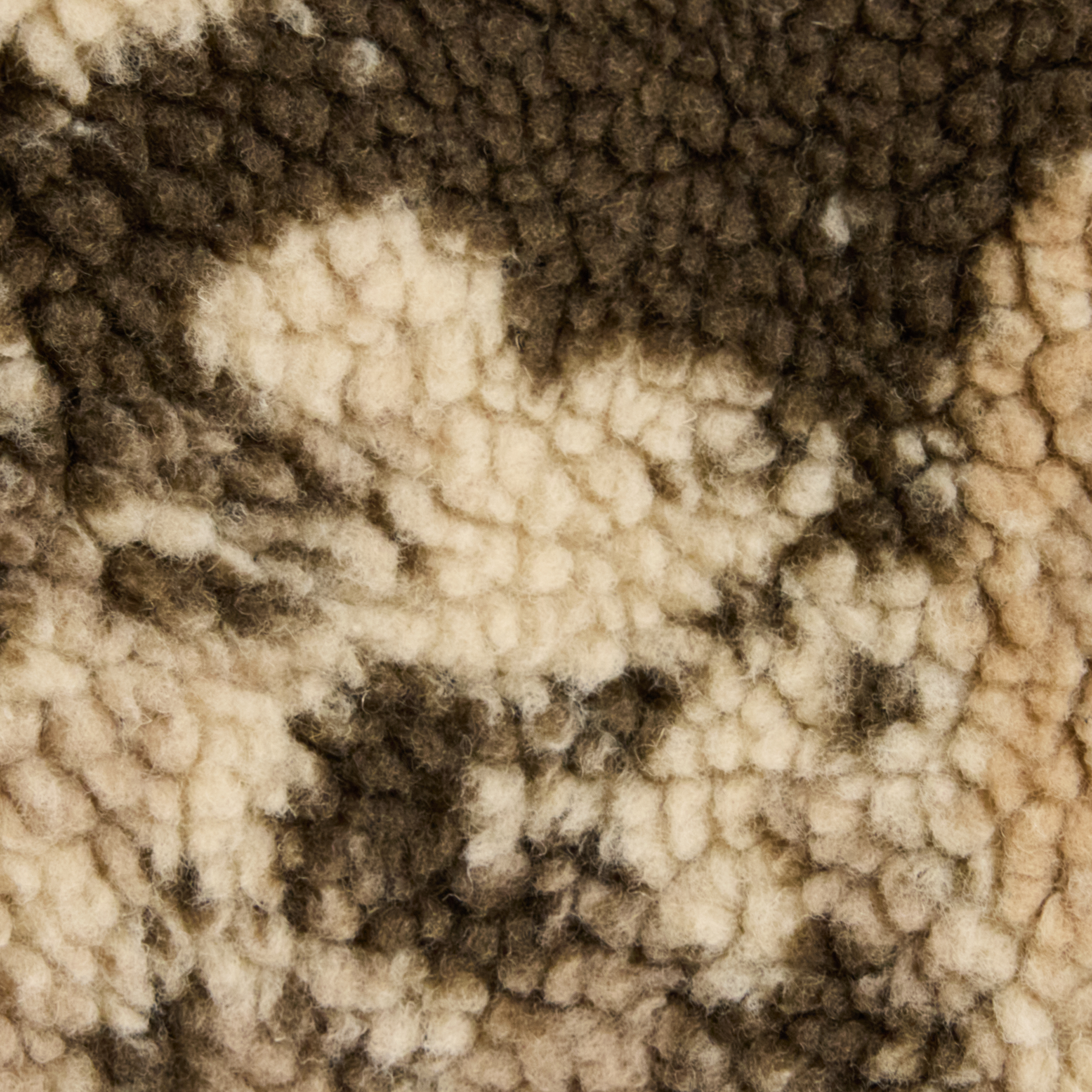 Camo Teddy Sherpa Zip Thru Jacket