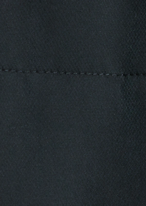 Black Quilted Puffer Jacket