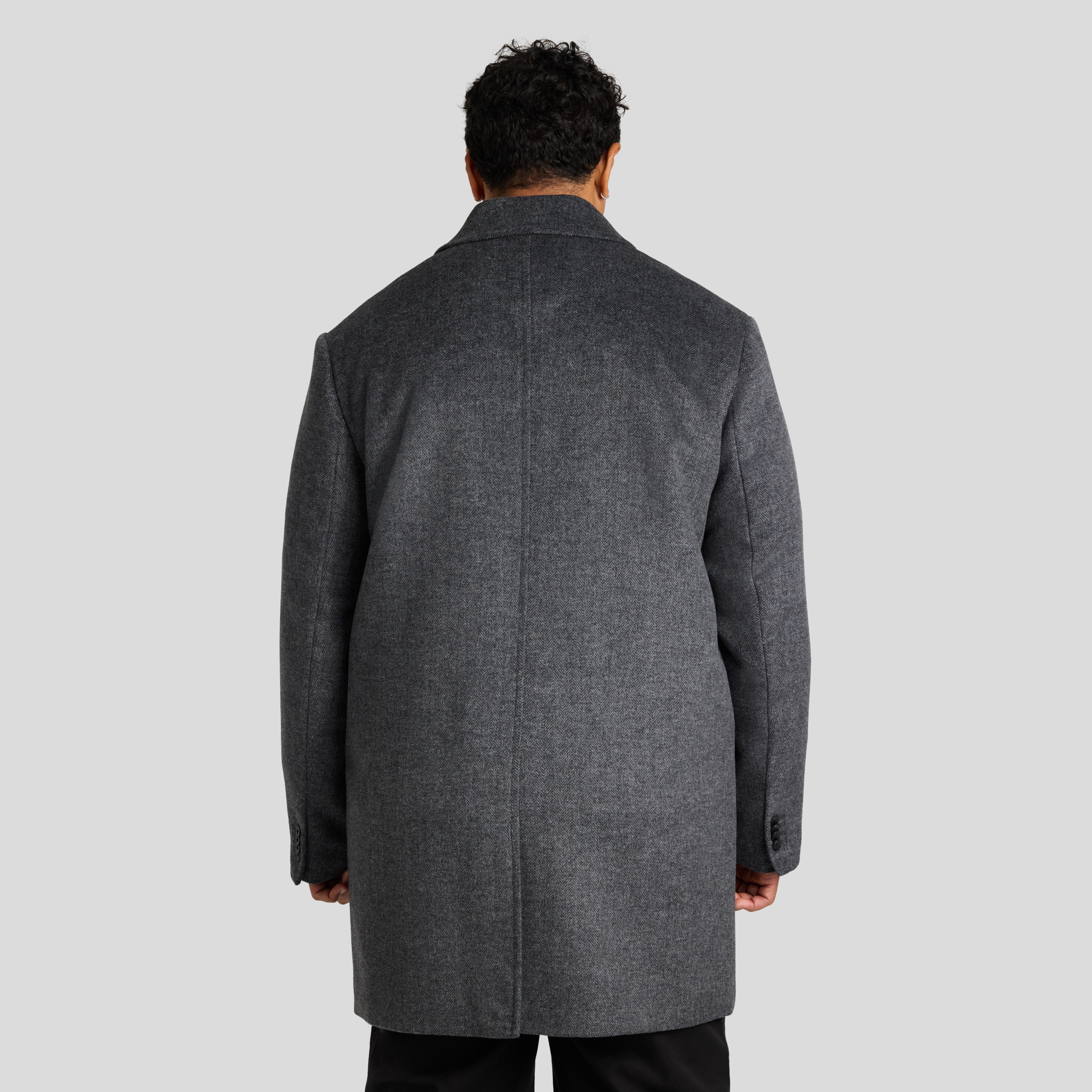 Charcoal Kelly Car Coat