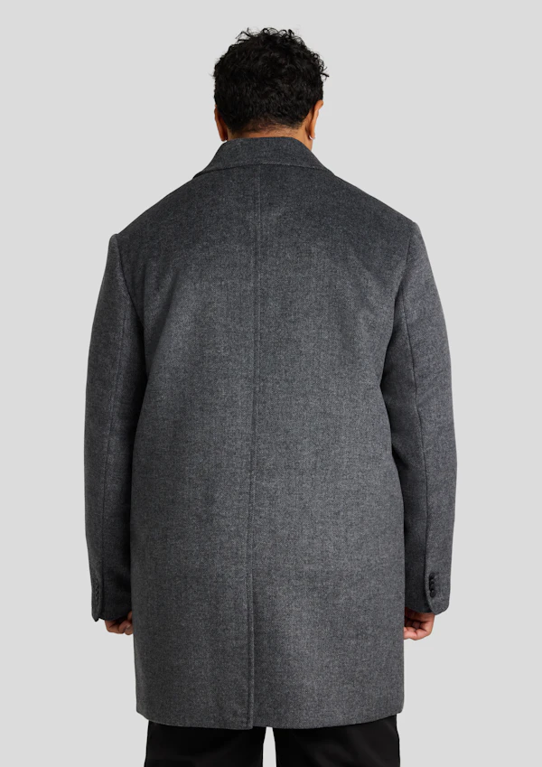 Charcoal Kelly Car Coat