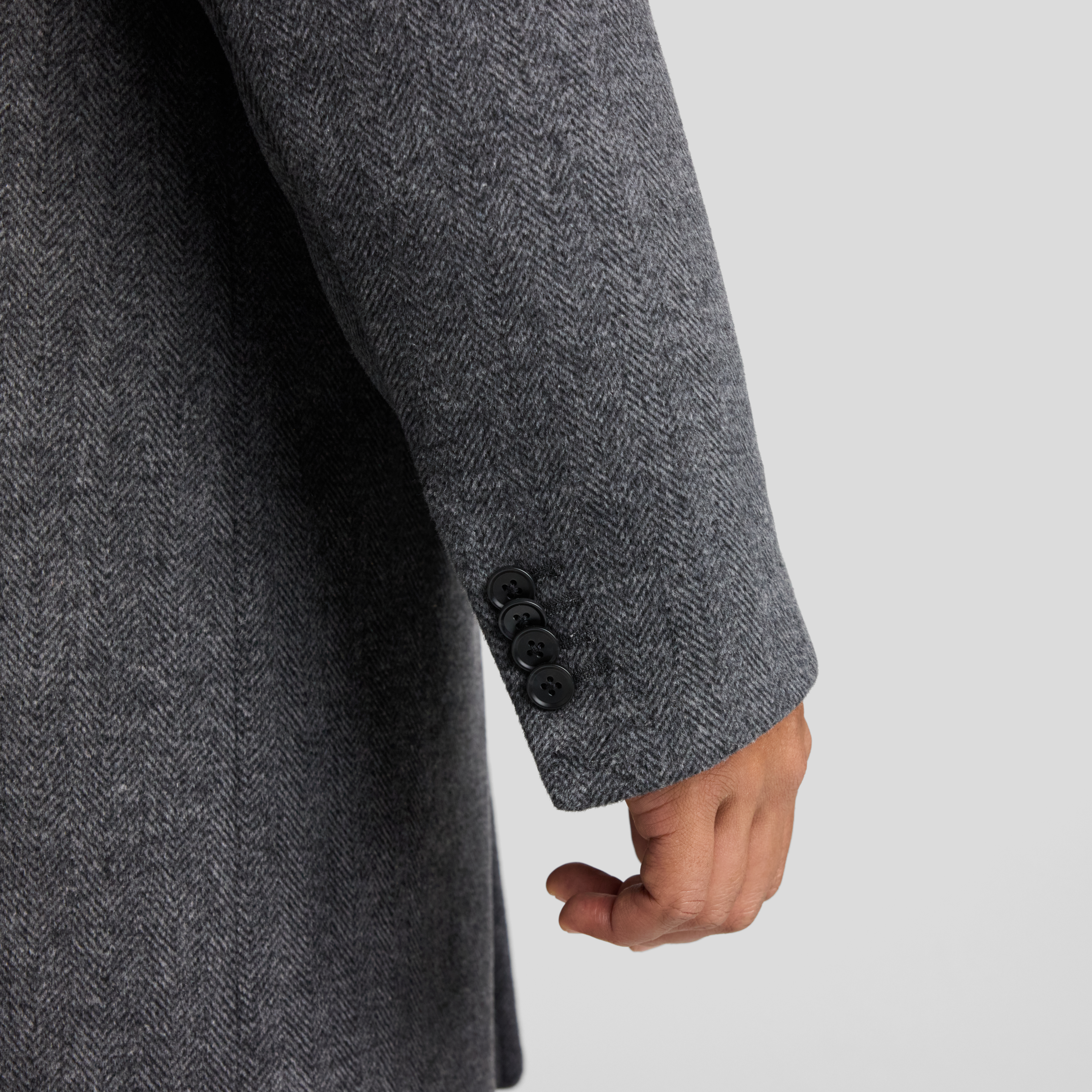 Charcoal Kelly Car Coat