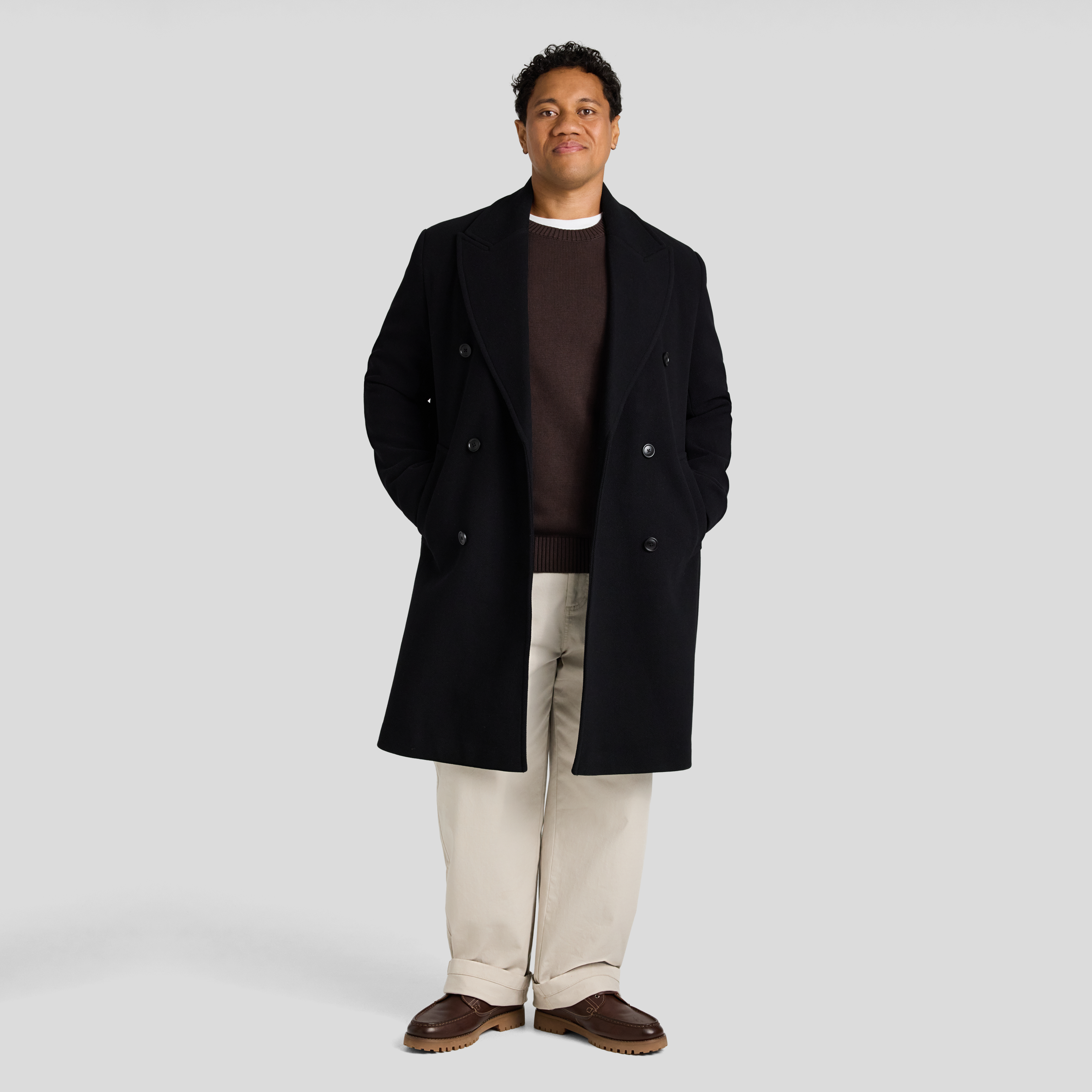 Lucas Double Breasted Coat