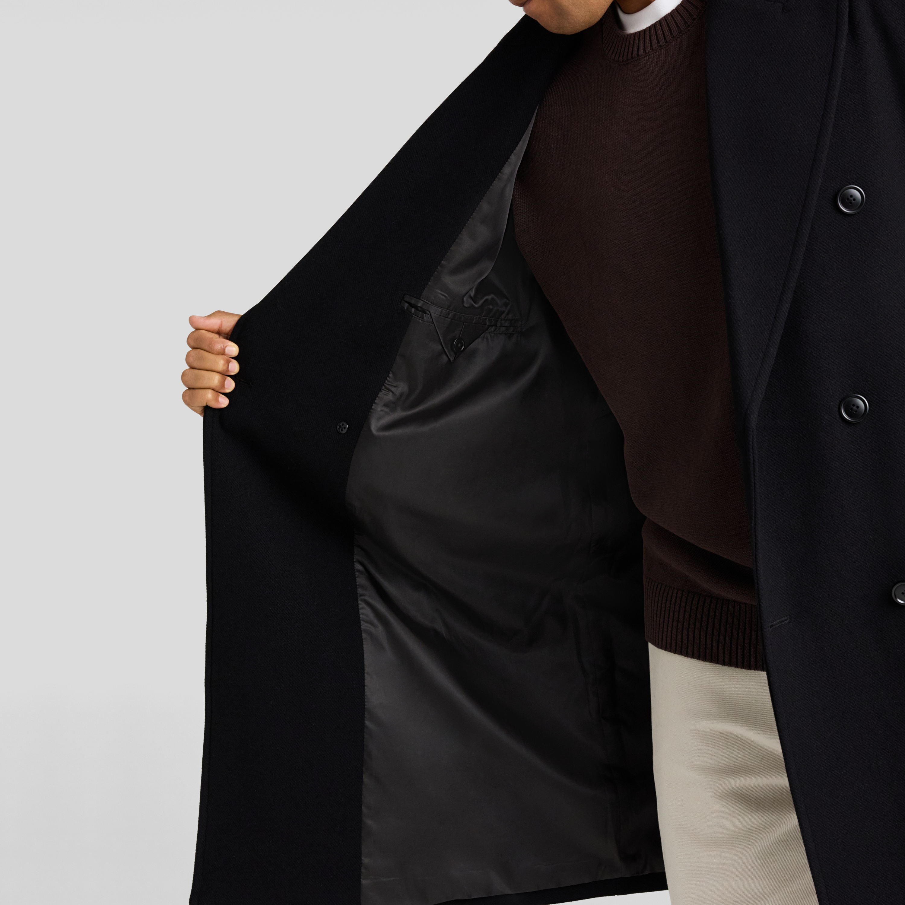 Lucas Double Breasted Coat