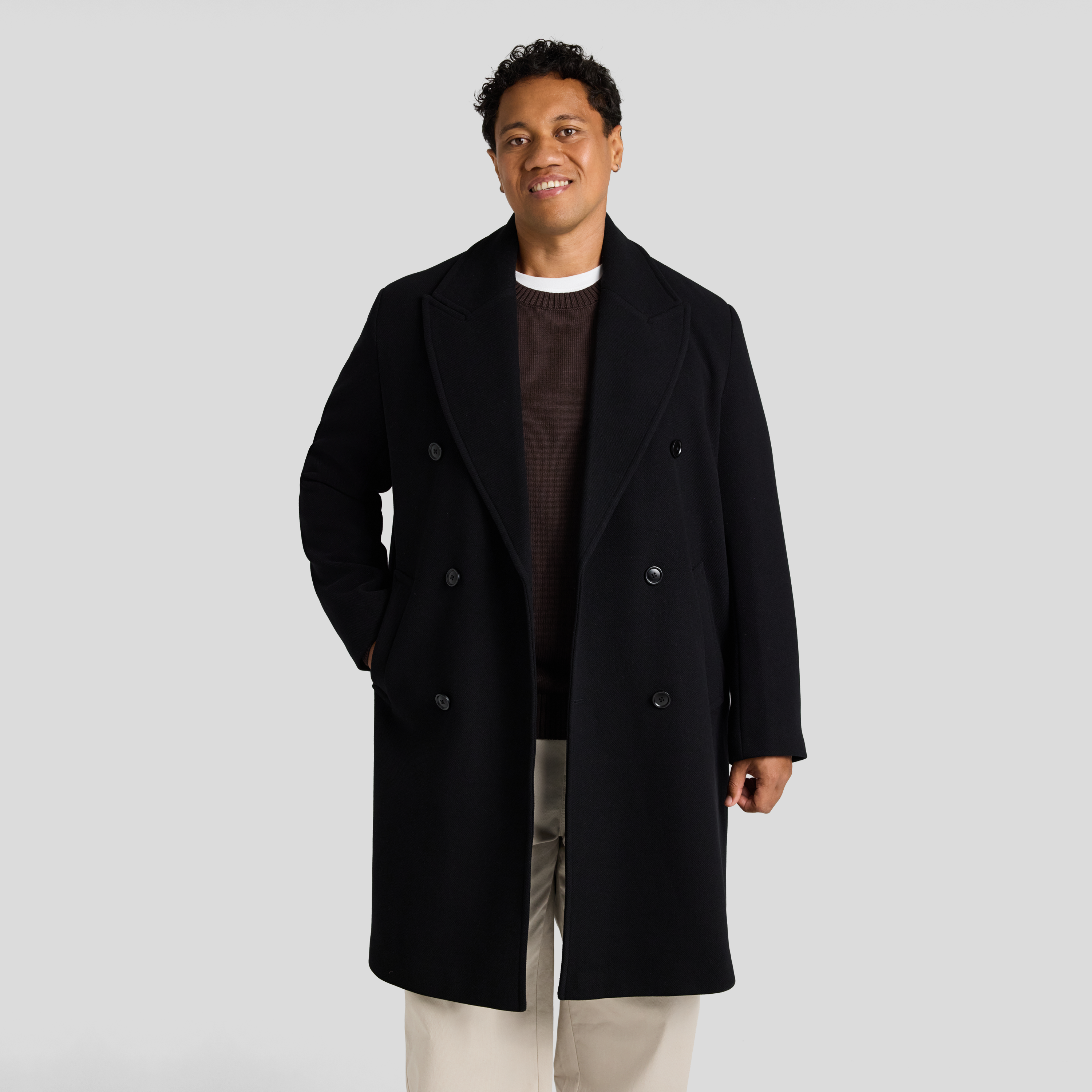 Lucas Double Breasted Coat