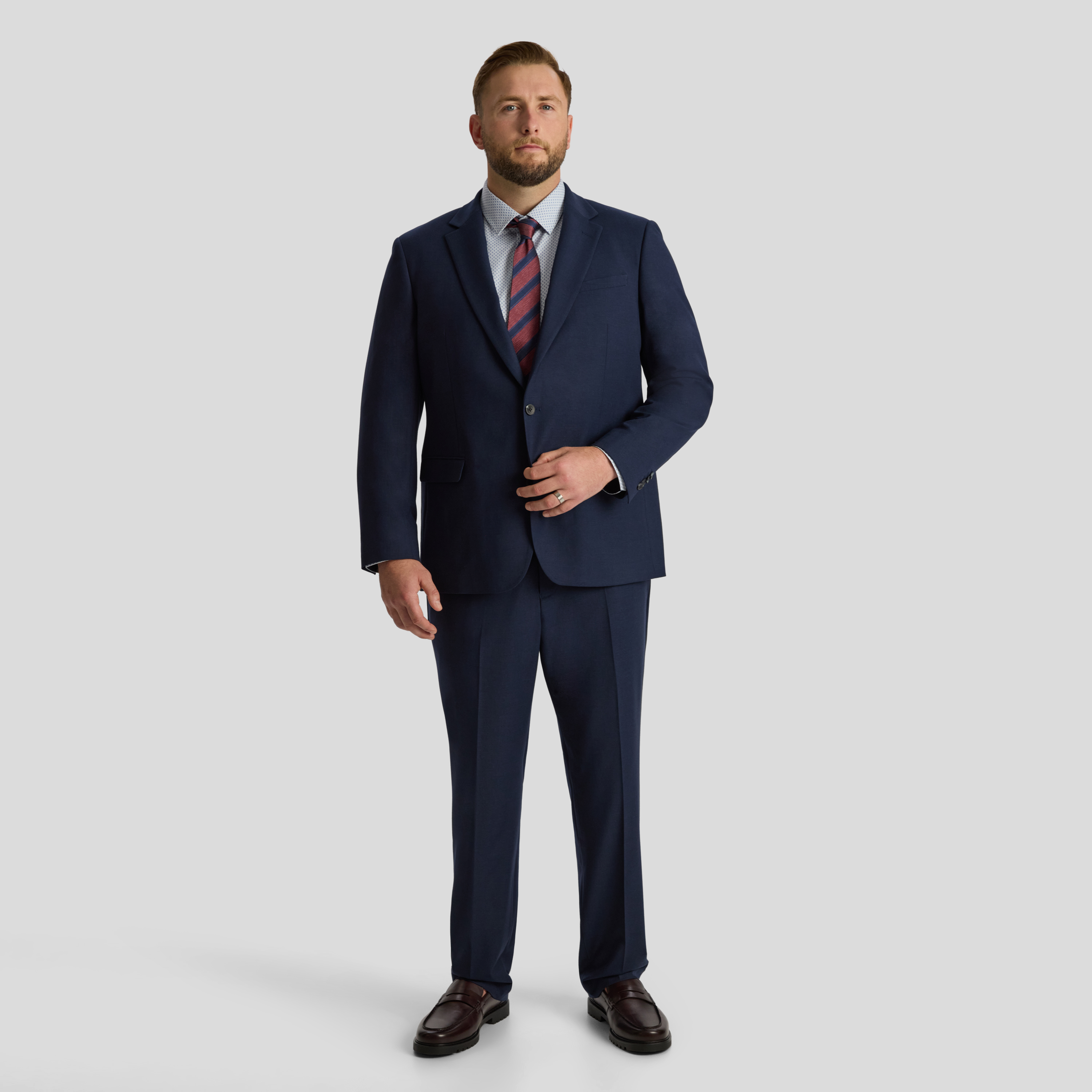 Navy Hudson Stretch Dress Pant