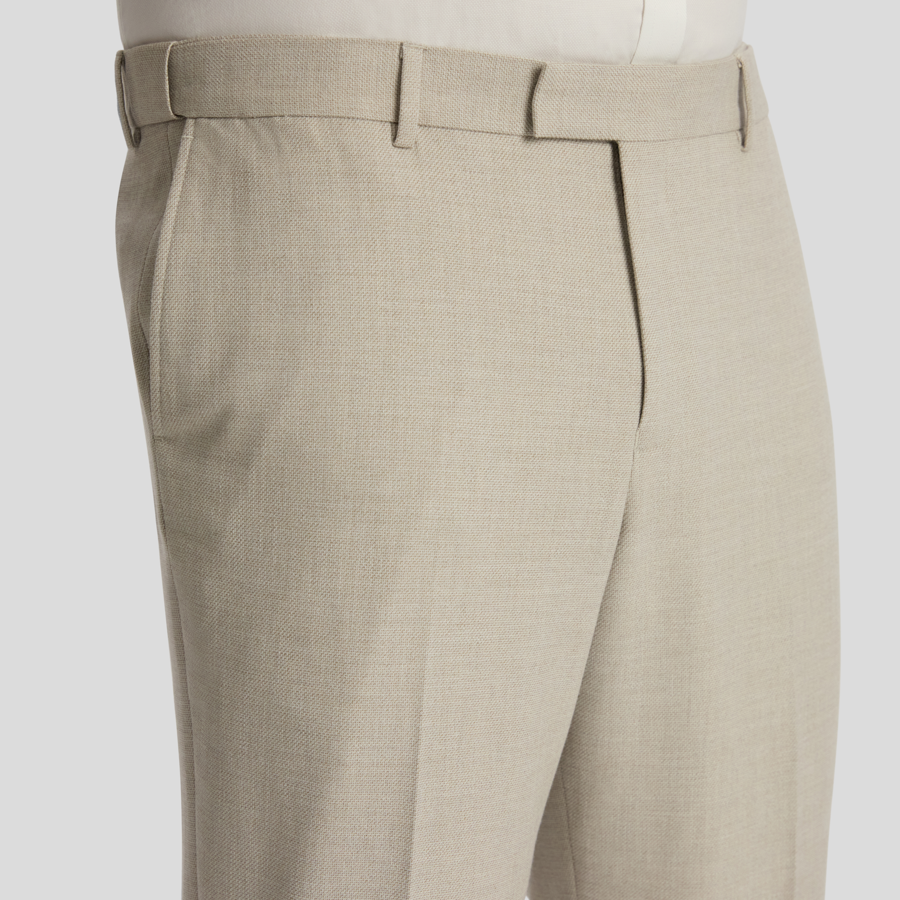 Stone Enzo Textured Suit Pant