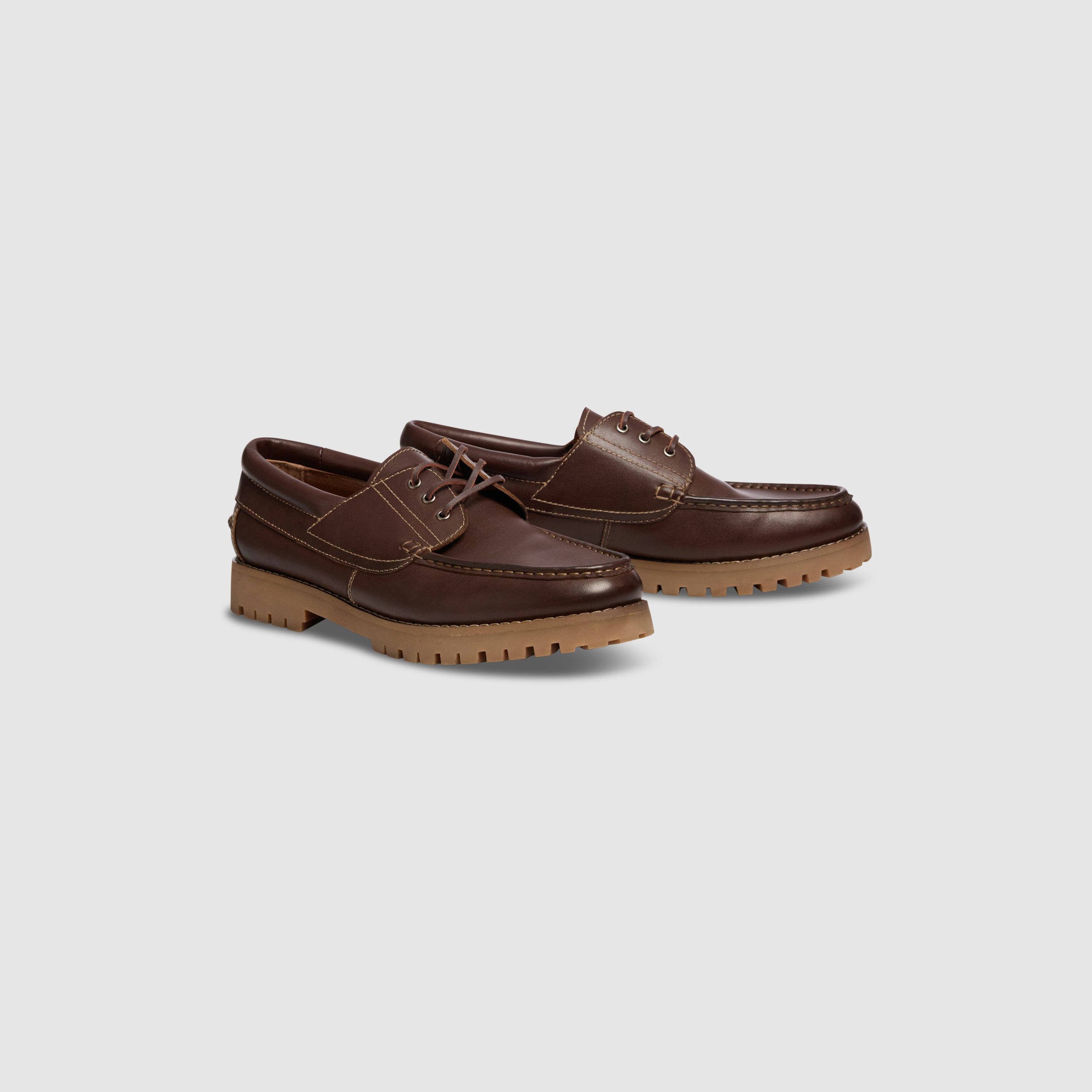 Harlan Leather Boat Shoe