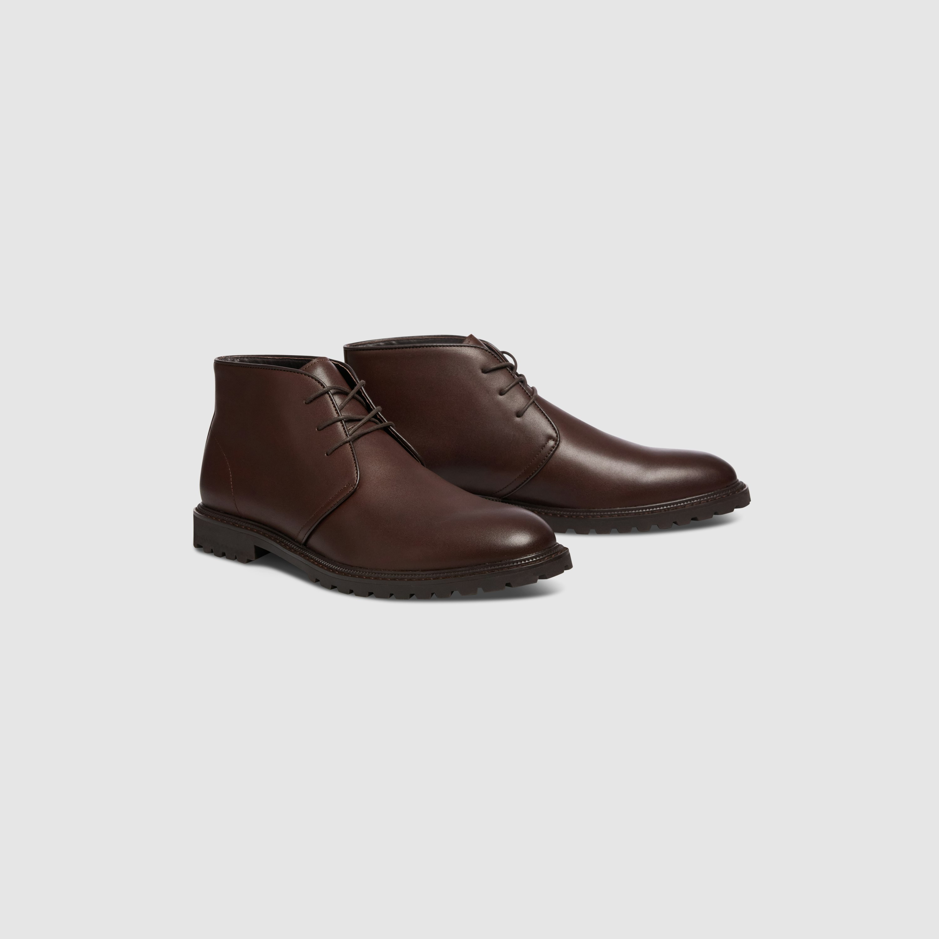 Josh Leather Lace Up Boot