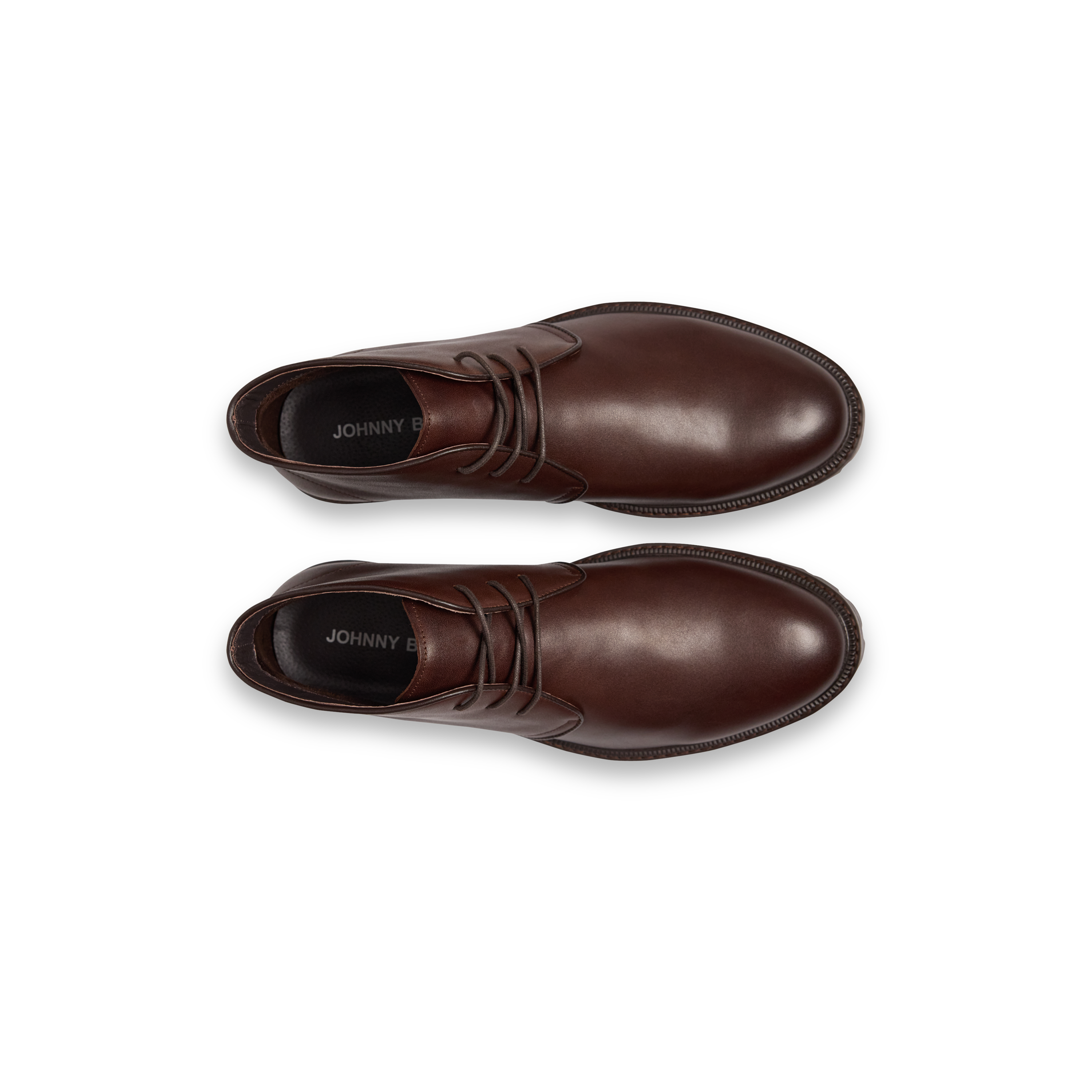 Chocolate Josh Leather Lace Up Boot