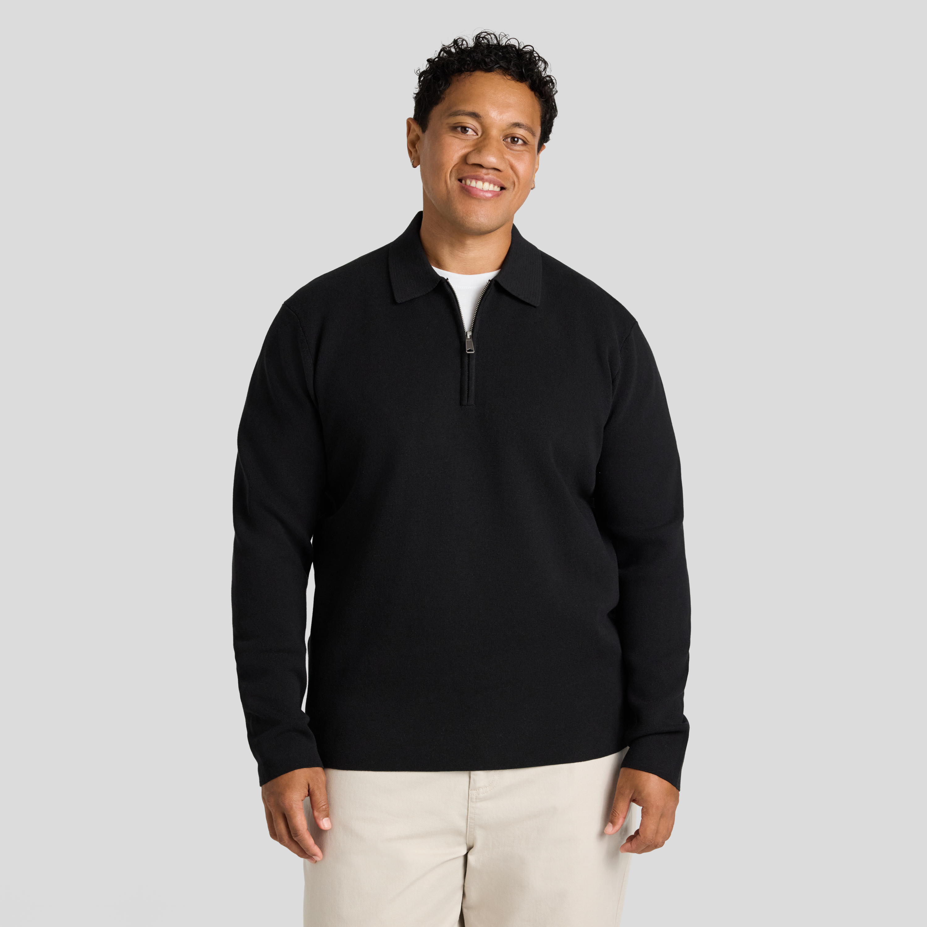 Sven 1/4Zip Polo Sweater