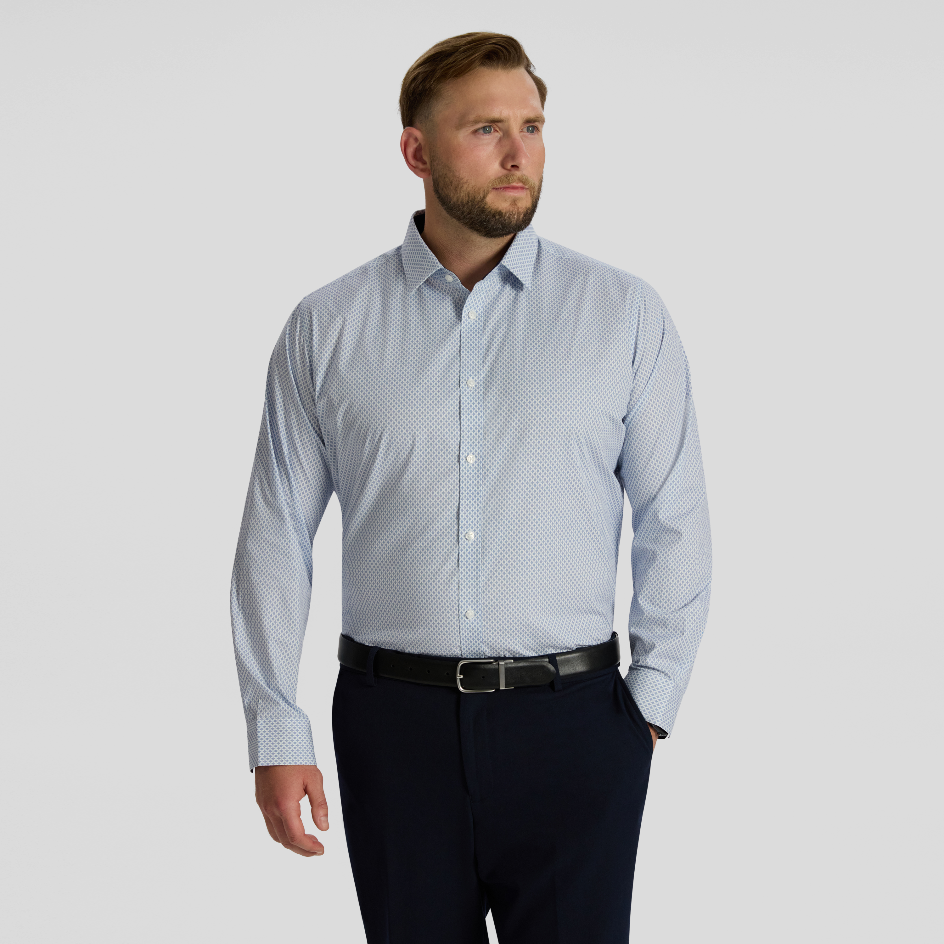 Ethan Micro Print Shirt