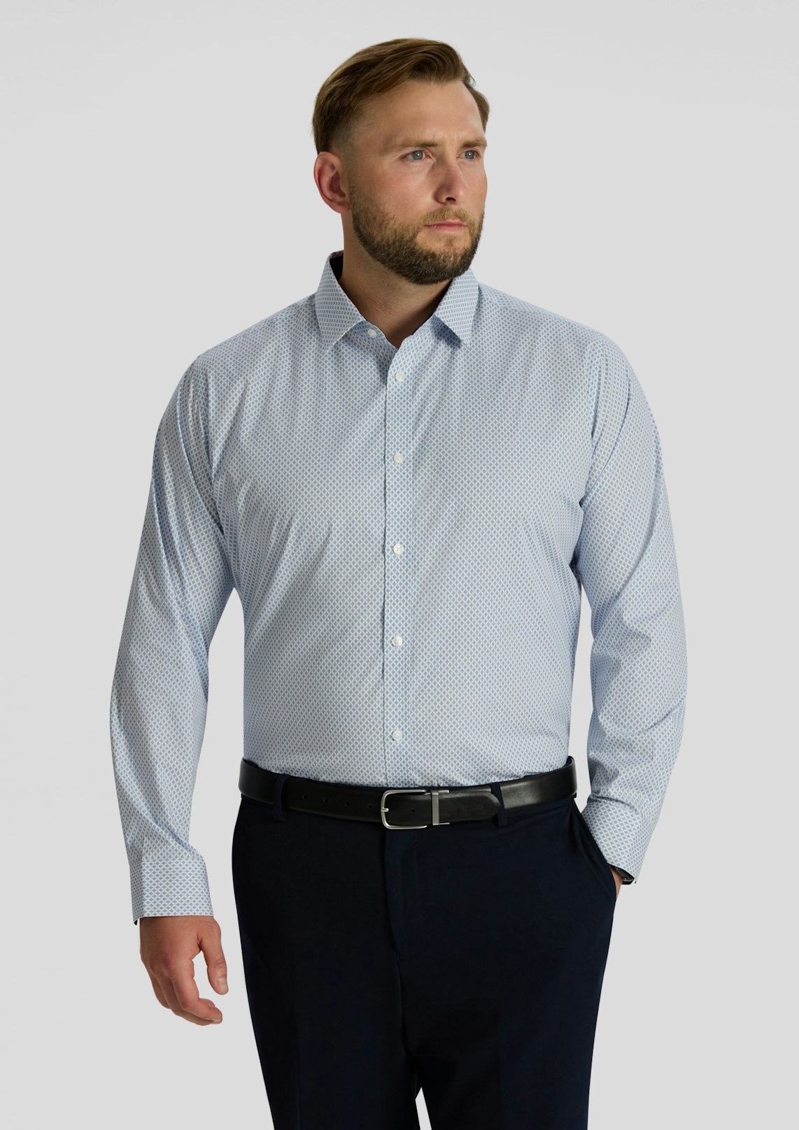 Ethan Micro Print Shirt