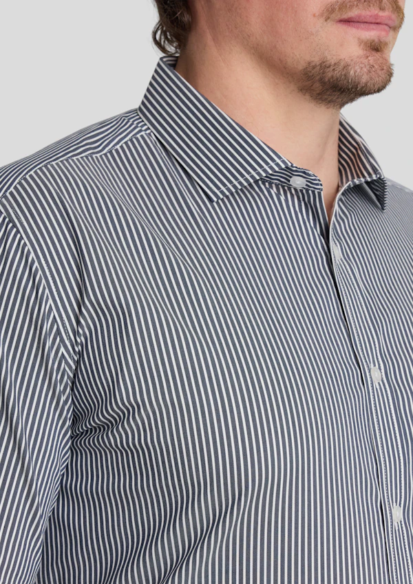 Ink Hunter Easycare Stripe Shirt
