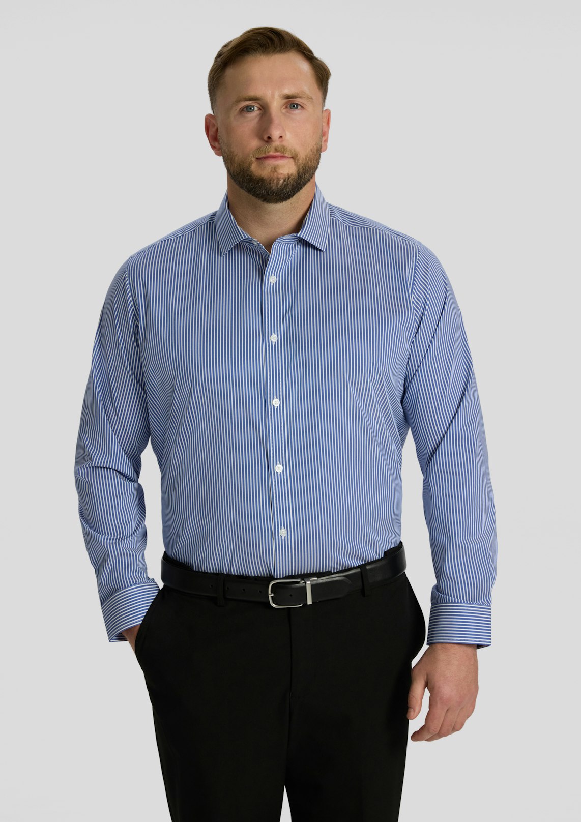 Hunter Easycare Stripe Shirt