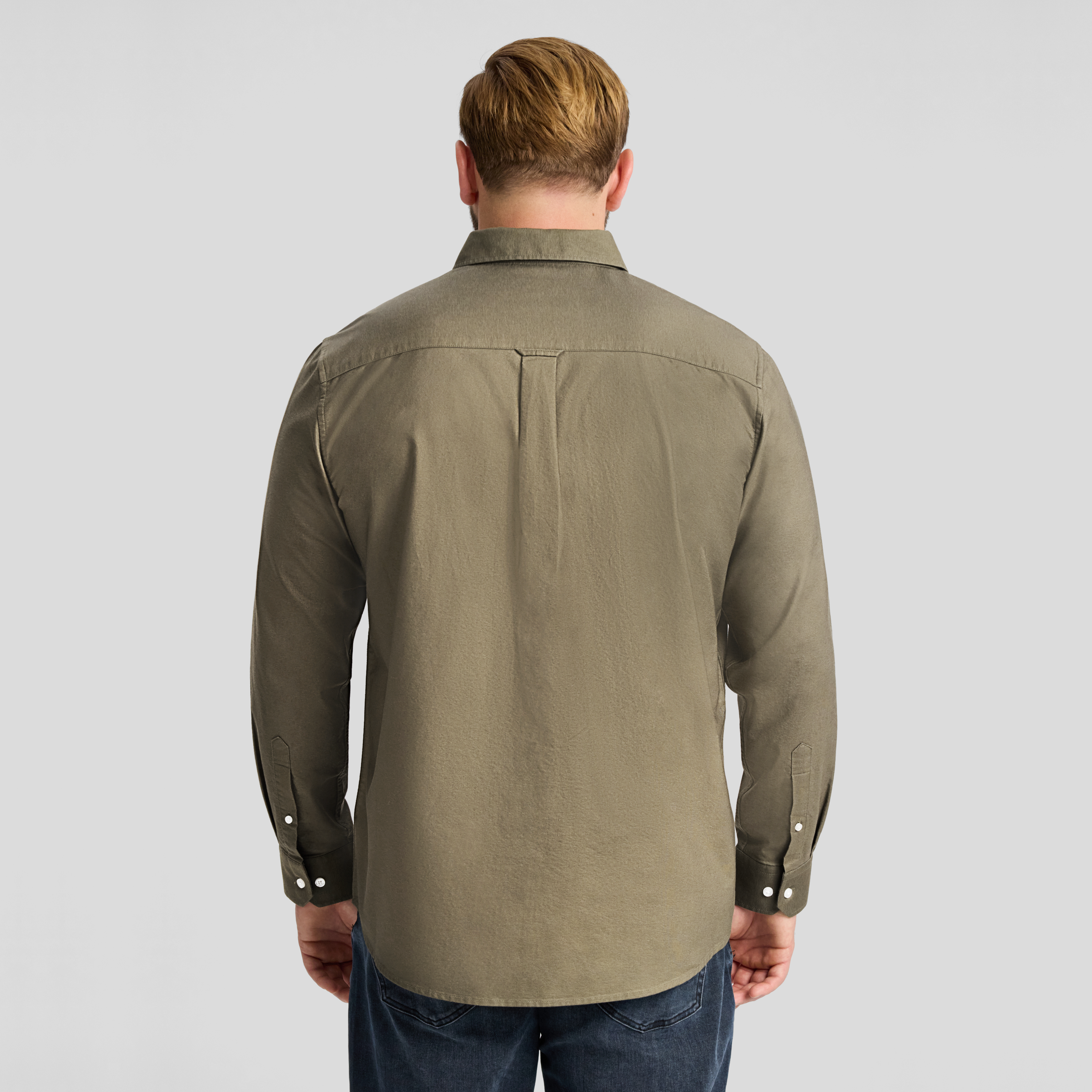 Khaki Classic Oxford Shirt