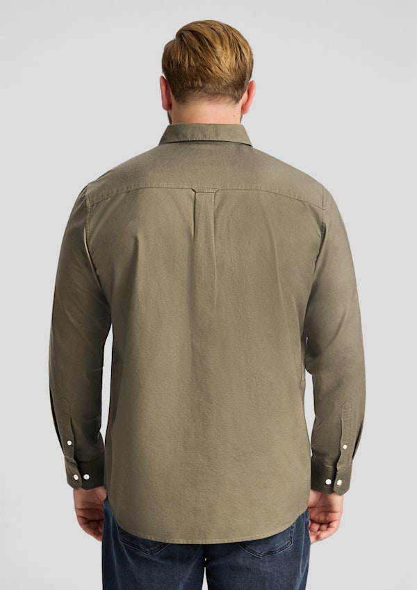 Khaki Classic Oxford Shirt