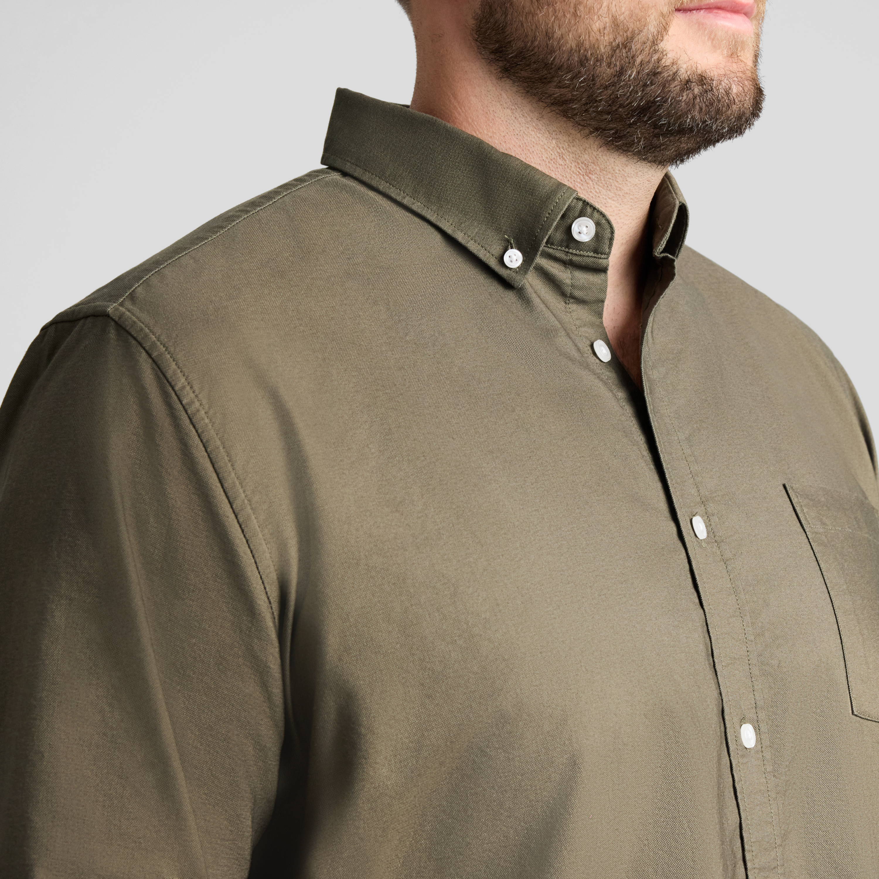 Khaki Classic Oxford Shirt