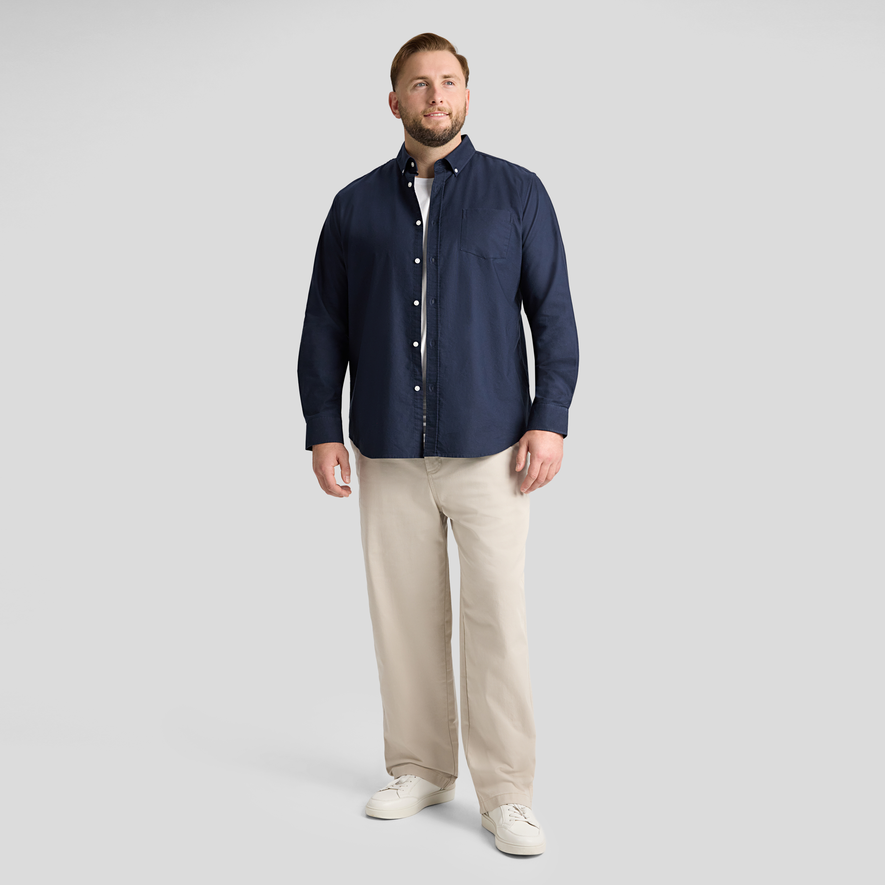 Navy Classic Oxford Shirt