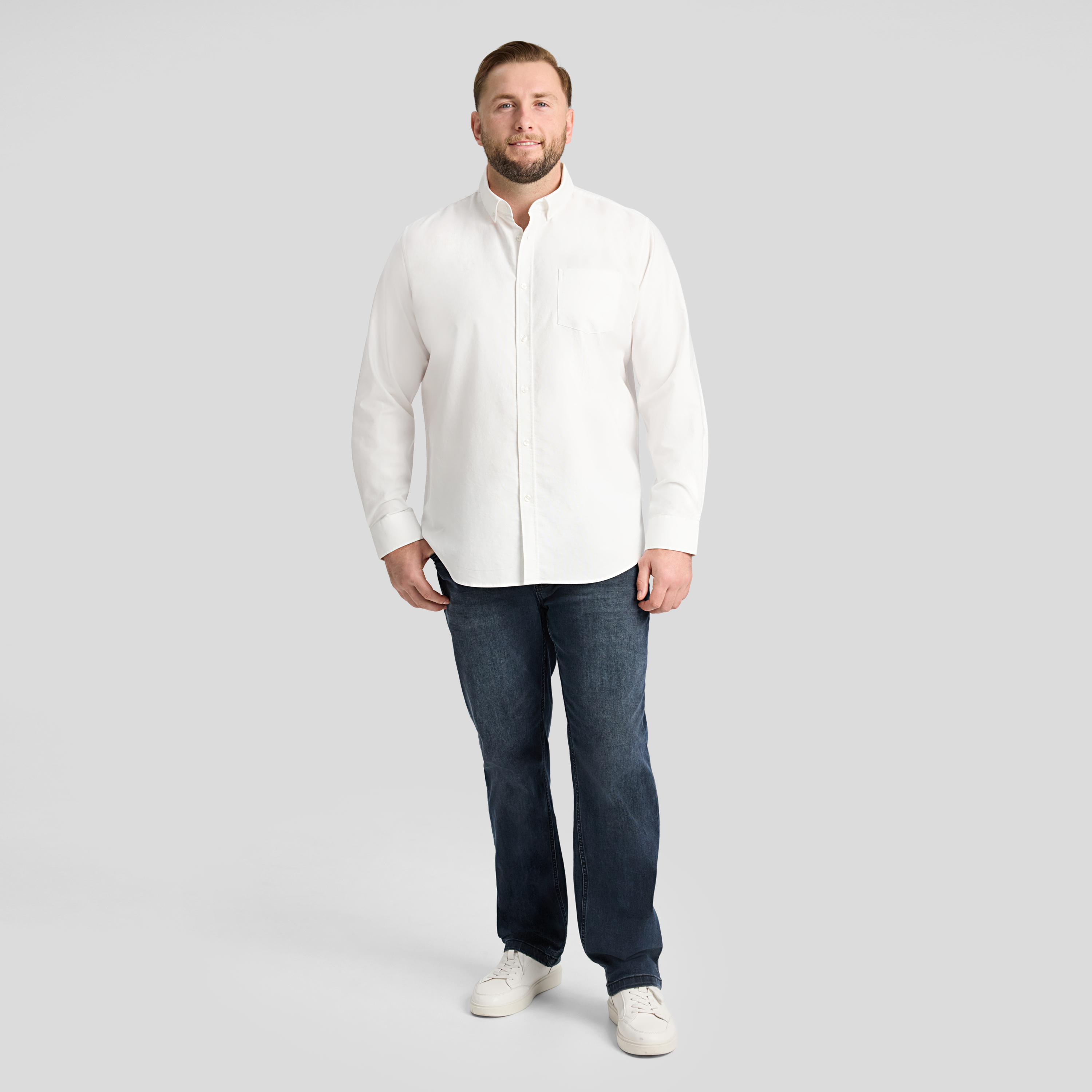 White Classic Oxford Shirt