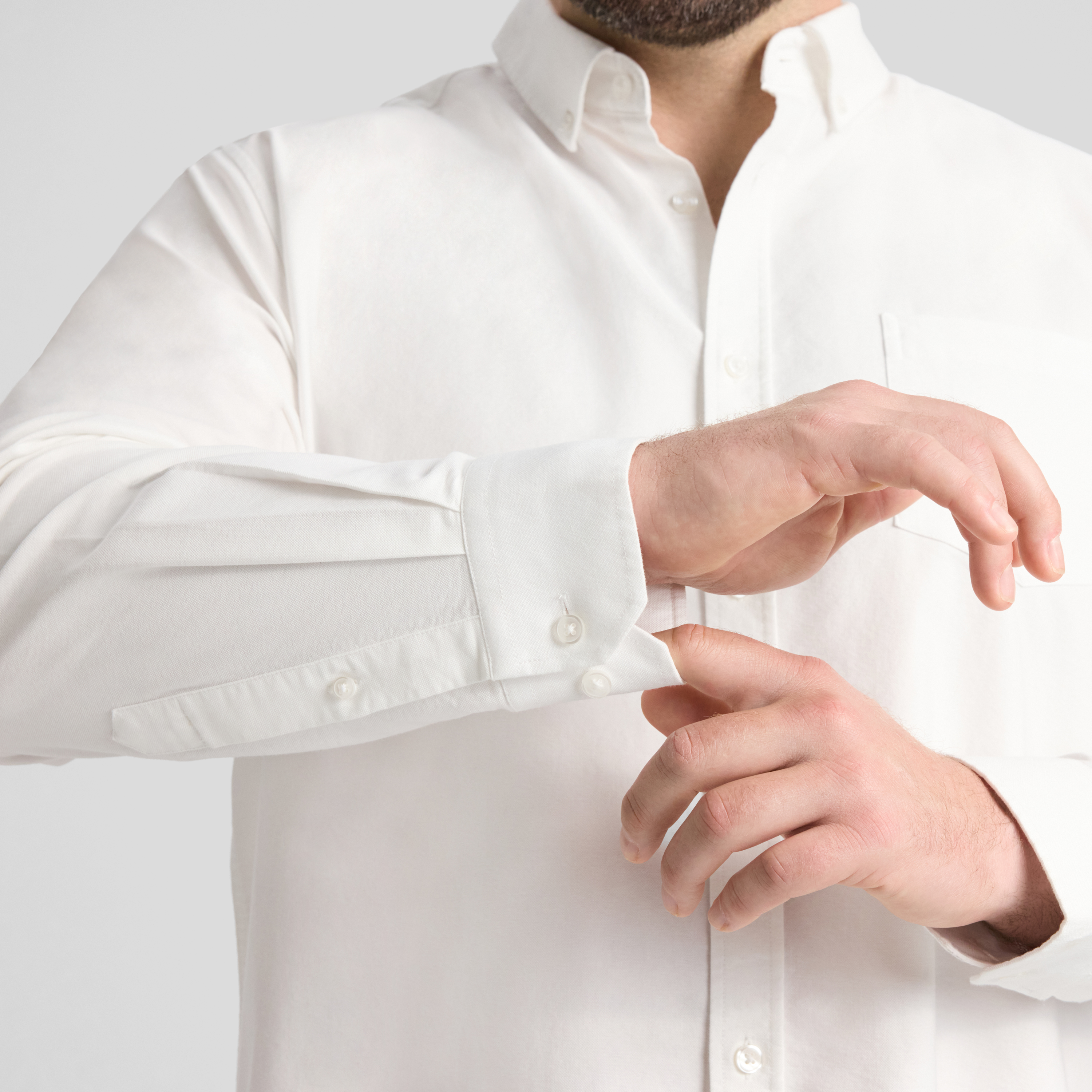 White Classic Oxford Shirt