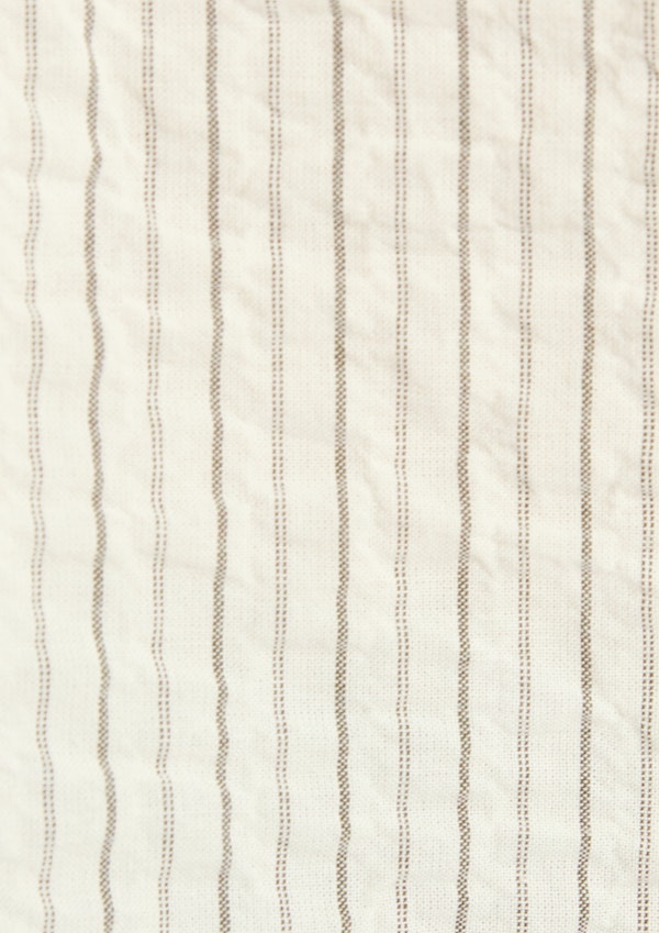 Cream Ollie Relaxed Stripe Shirt