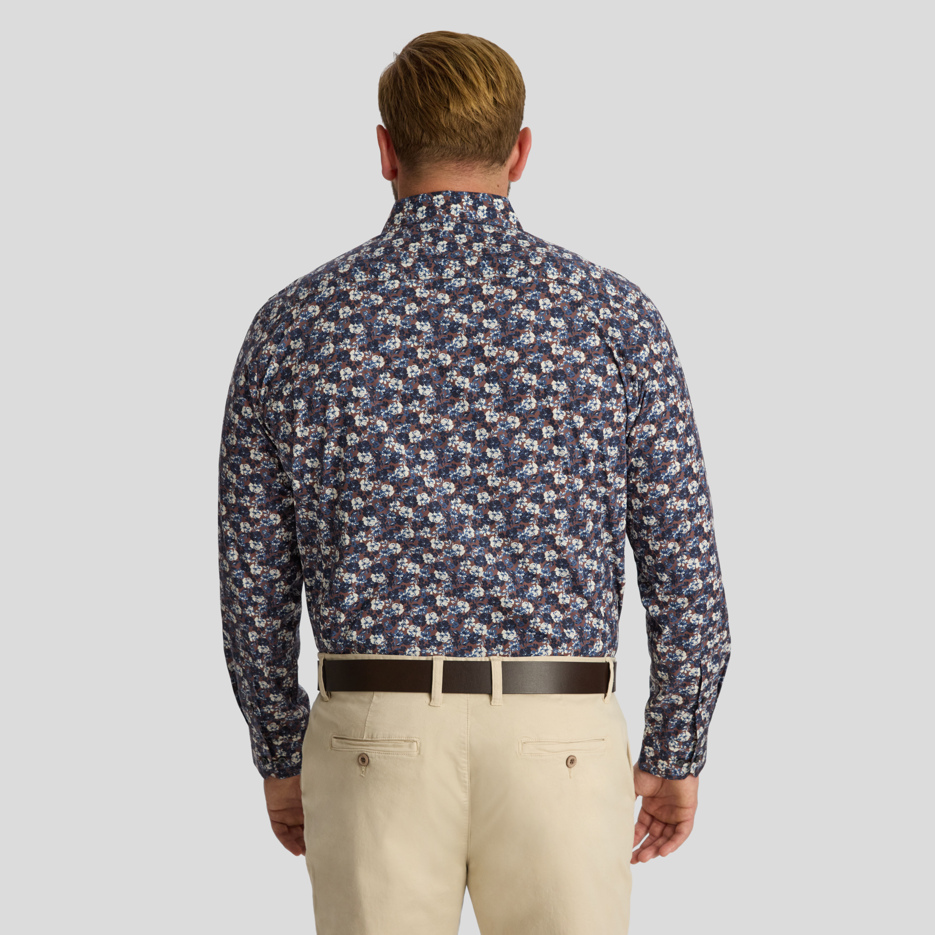 Chocolate Maddox Floral Shirt