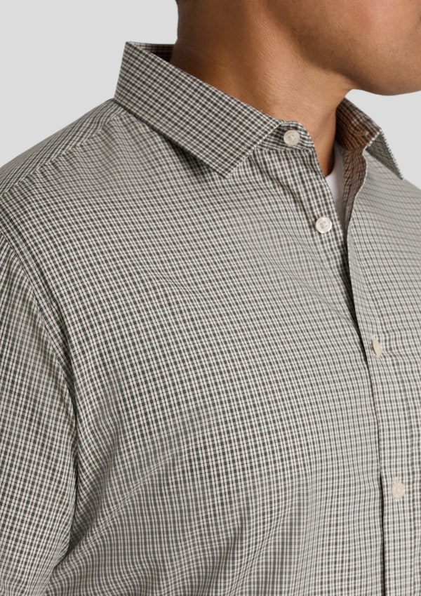 Stone Sanders Easycare Check Shirt