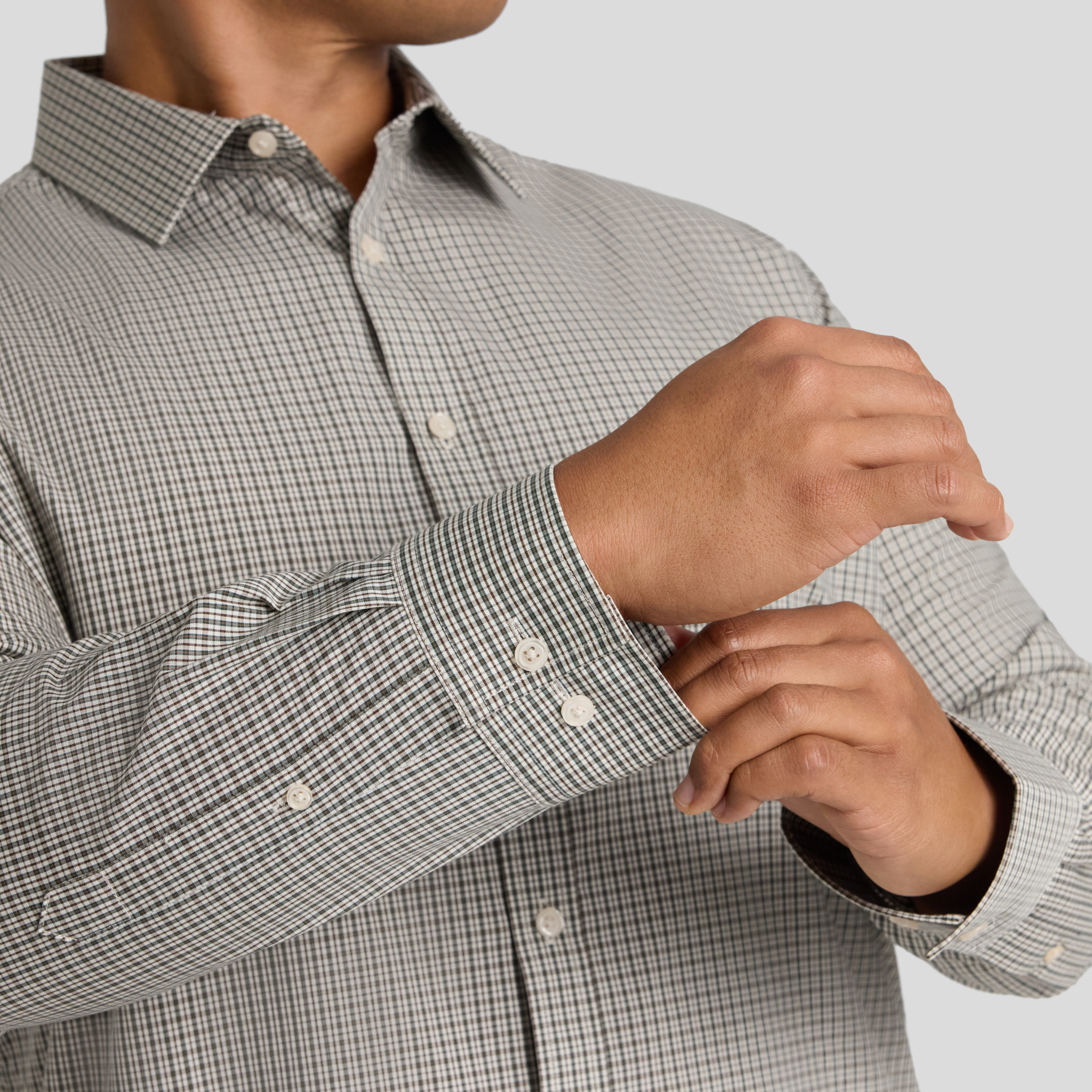 Stone Sanders Easycare Check Shirt