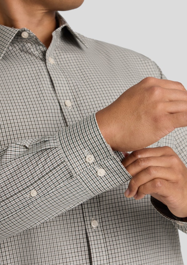 Stone Sanders Easycare Check Shirt