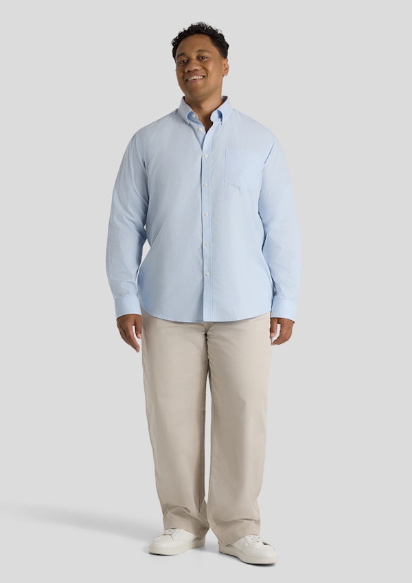 Sky Drake Relaxed Stripe Shirt