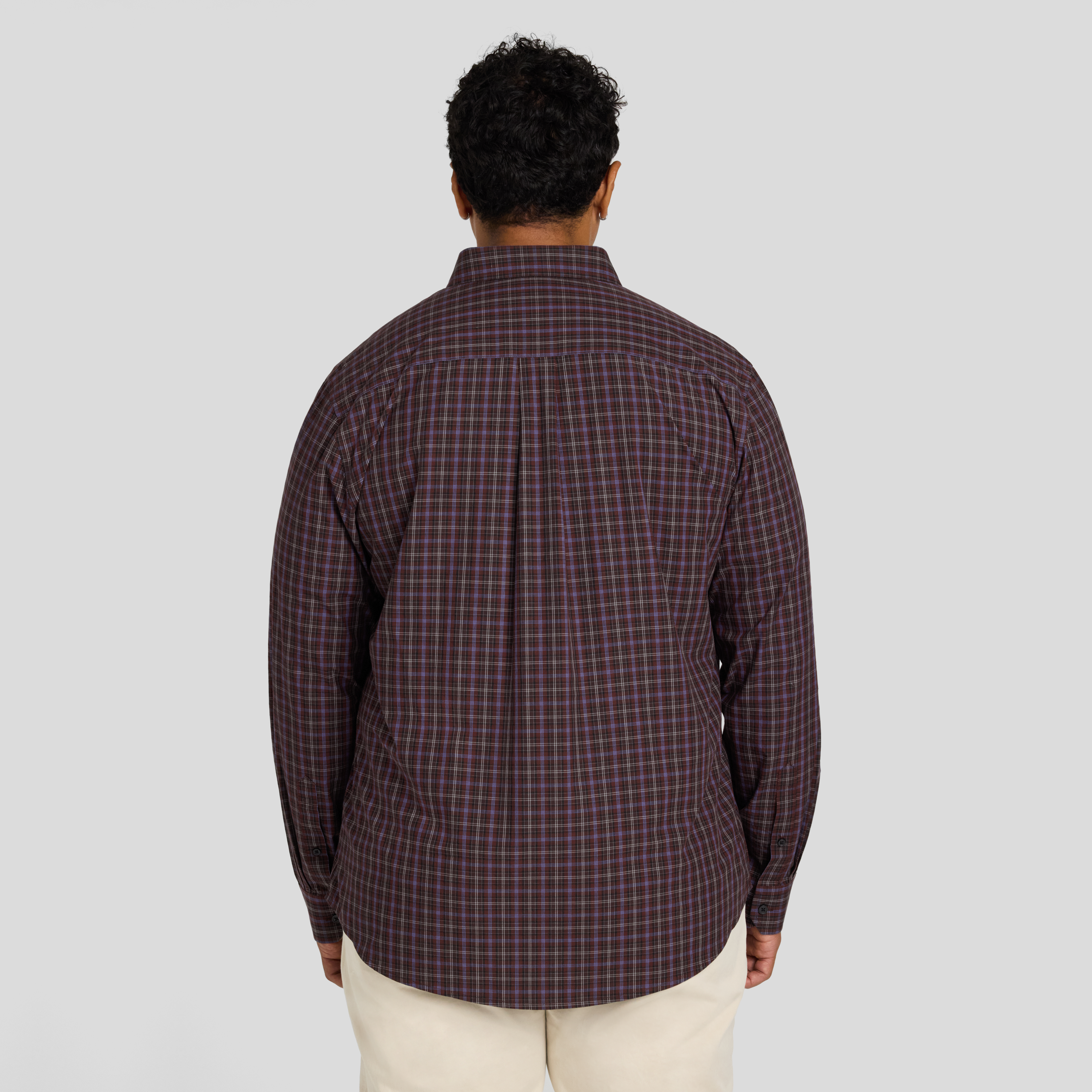 Burgundy Magnus Check Shirt