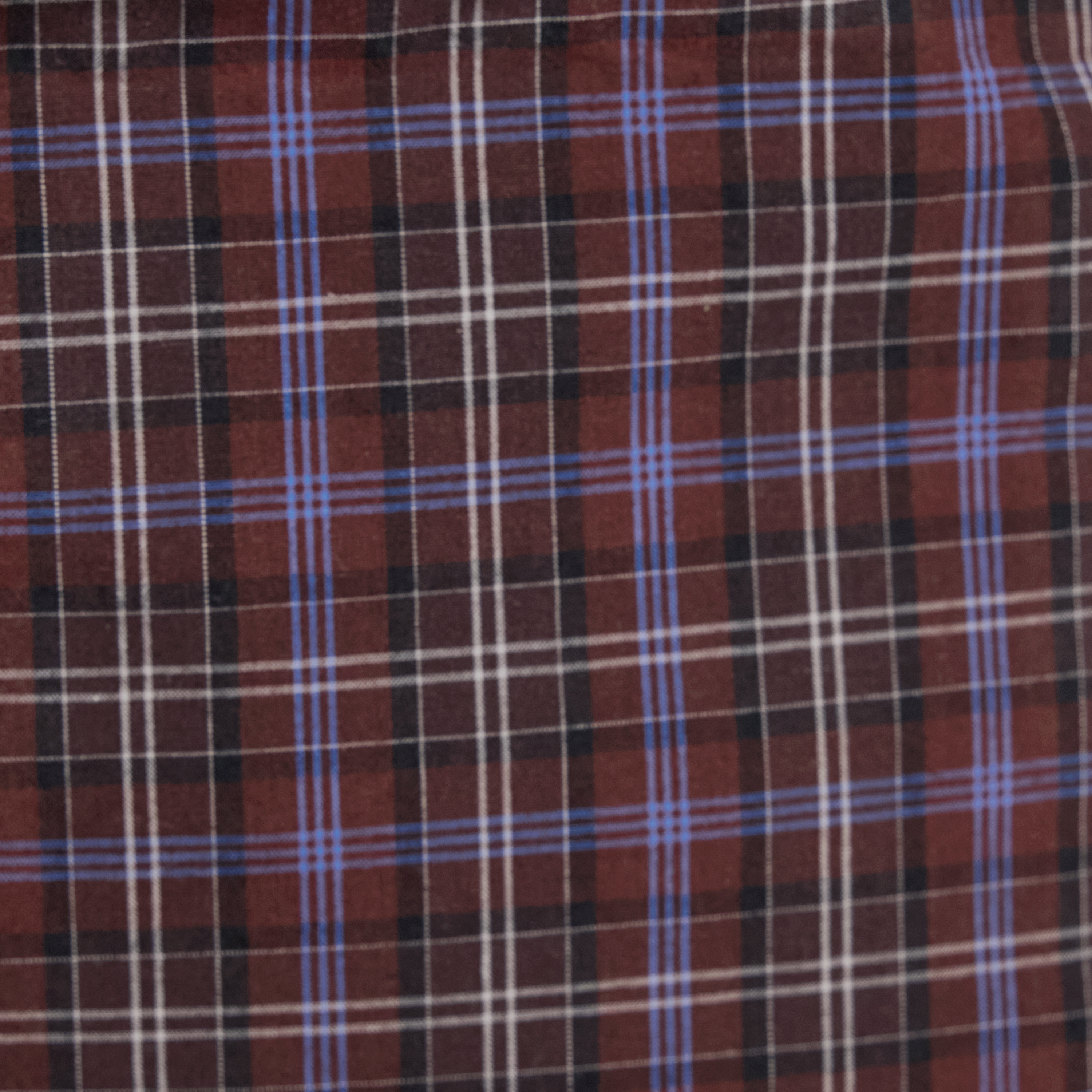 Burgundy Magnus Check Shirt