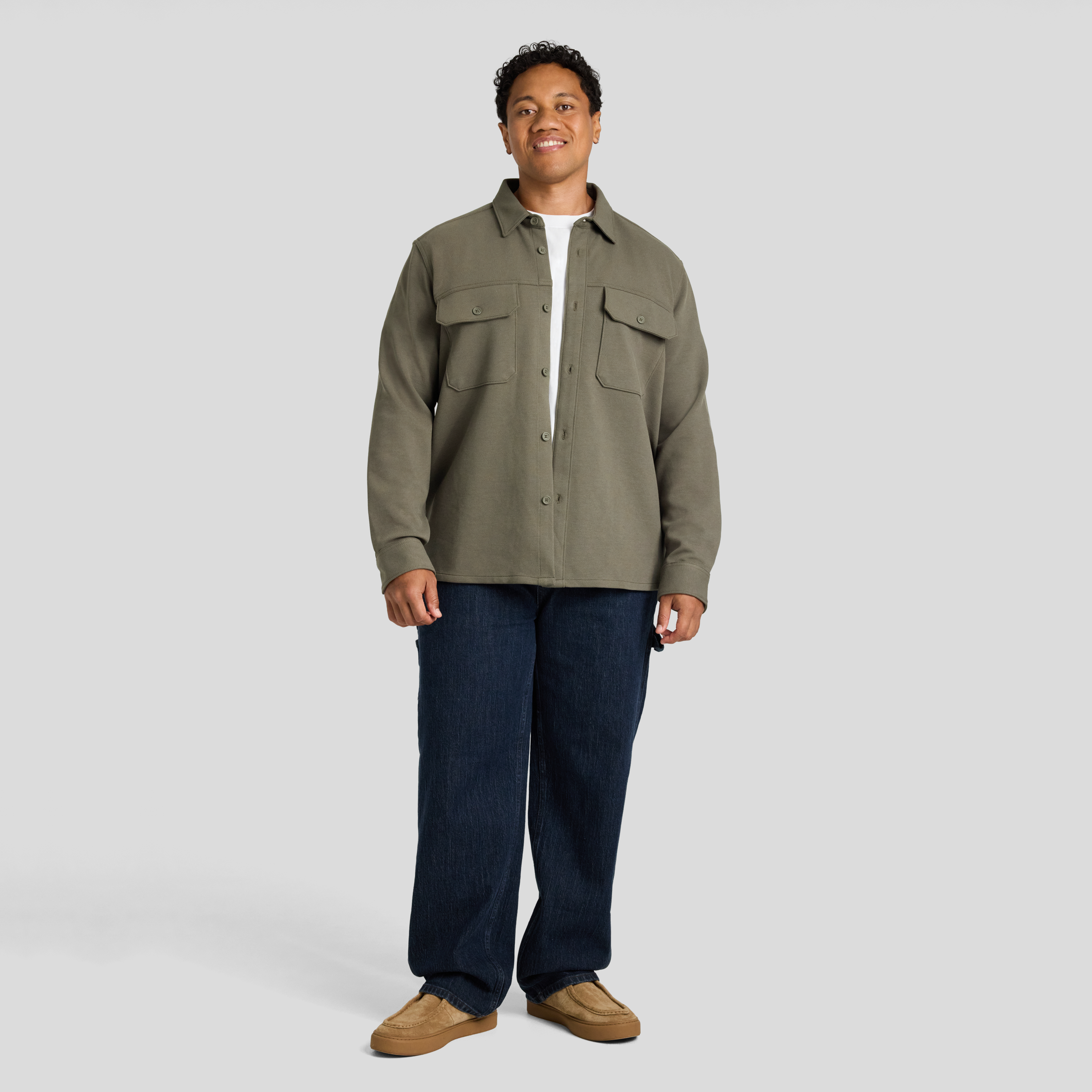 Army Twill Comfort Overshirt